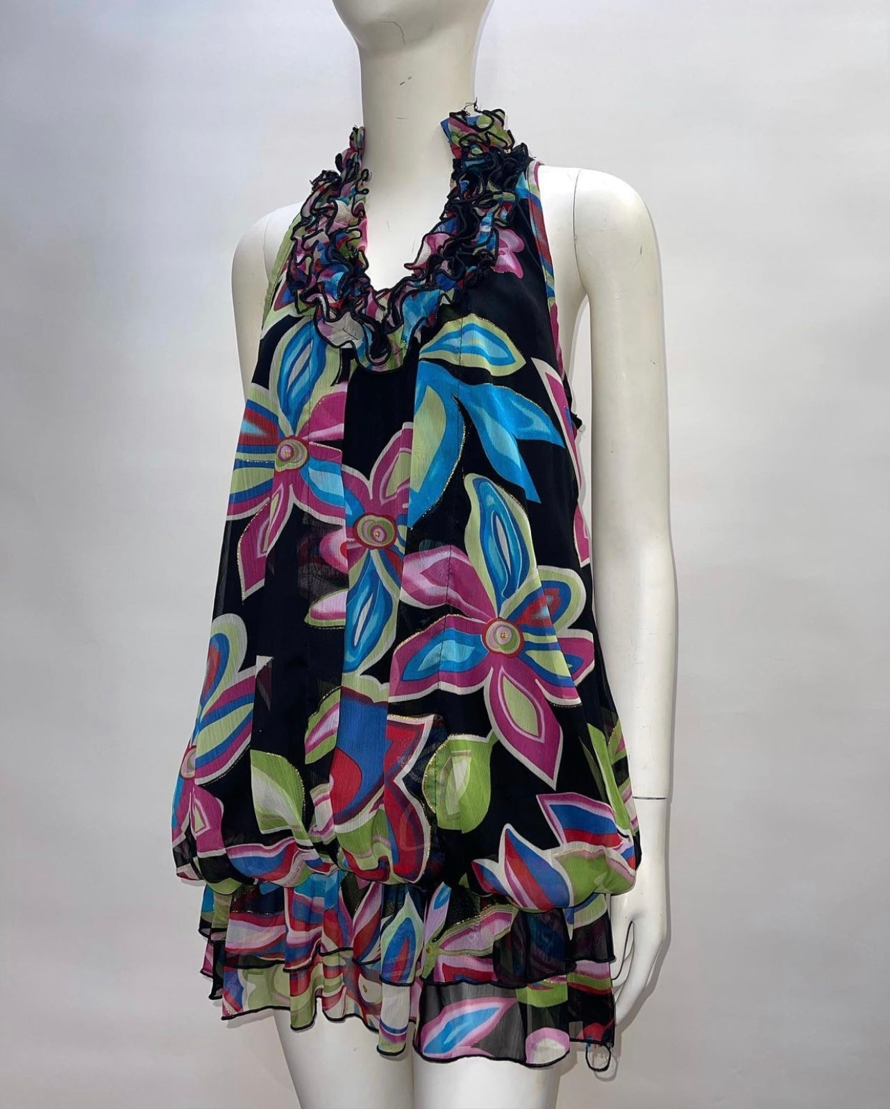 Vintage Contrast Bubble Dress (S)