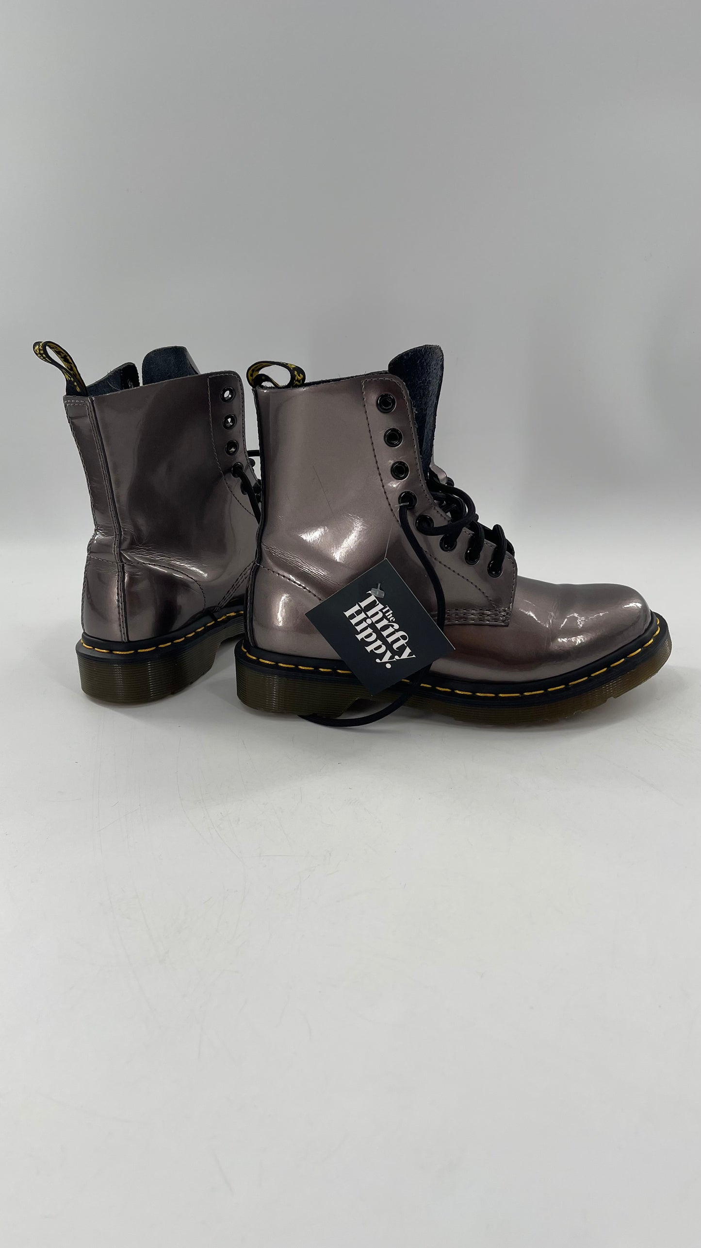 Doctor Martens Pewter Boots (7)