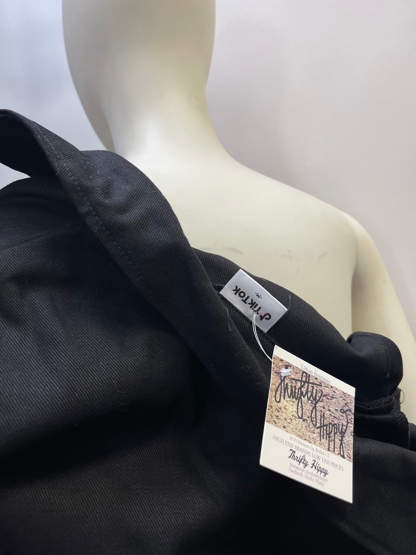 TikTok Official Employee Black Jacket (Size M)