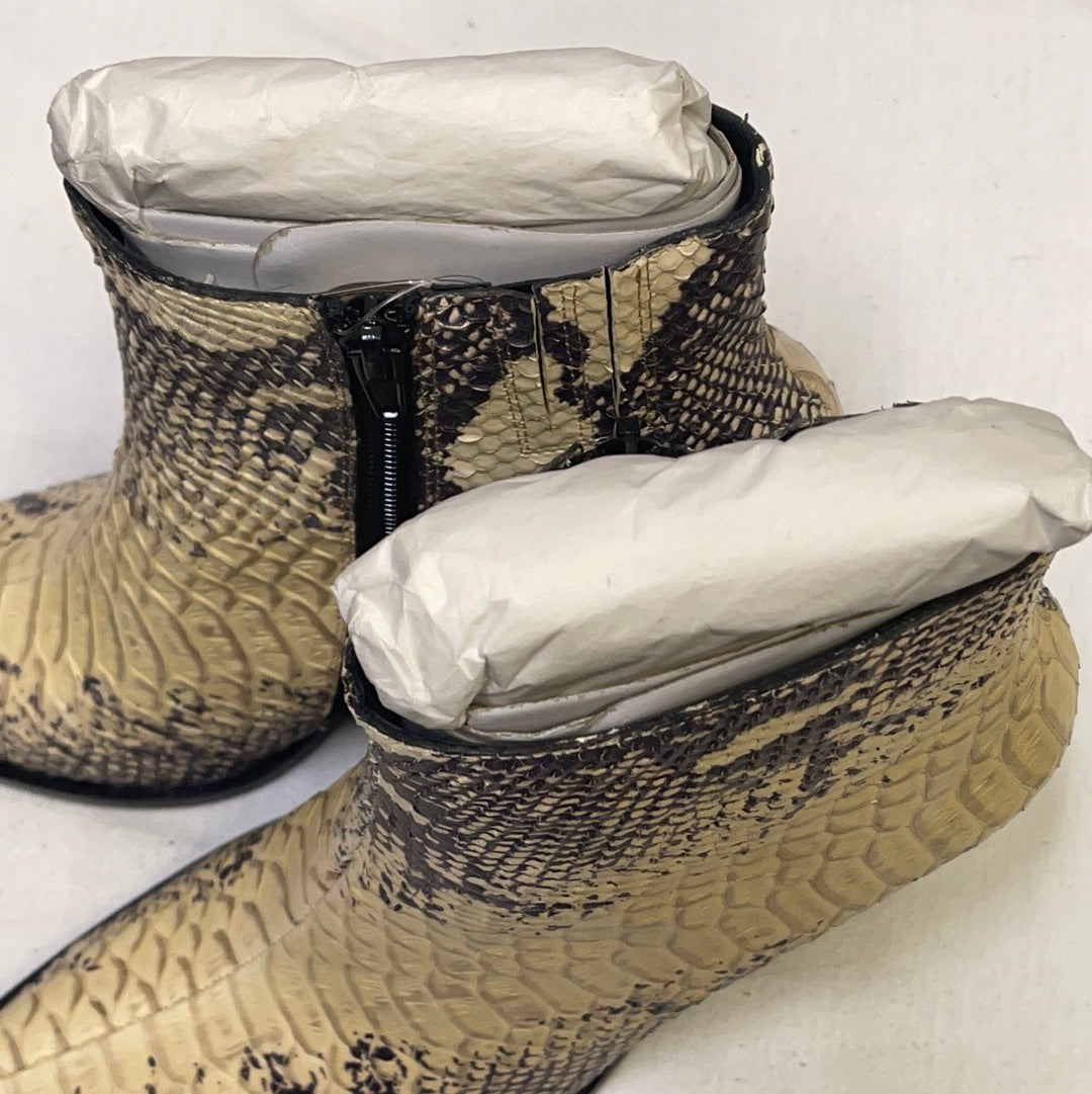Jeffrey Campbell Snake Skin patterned Boots