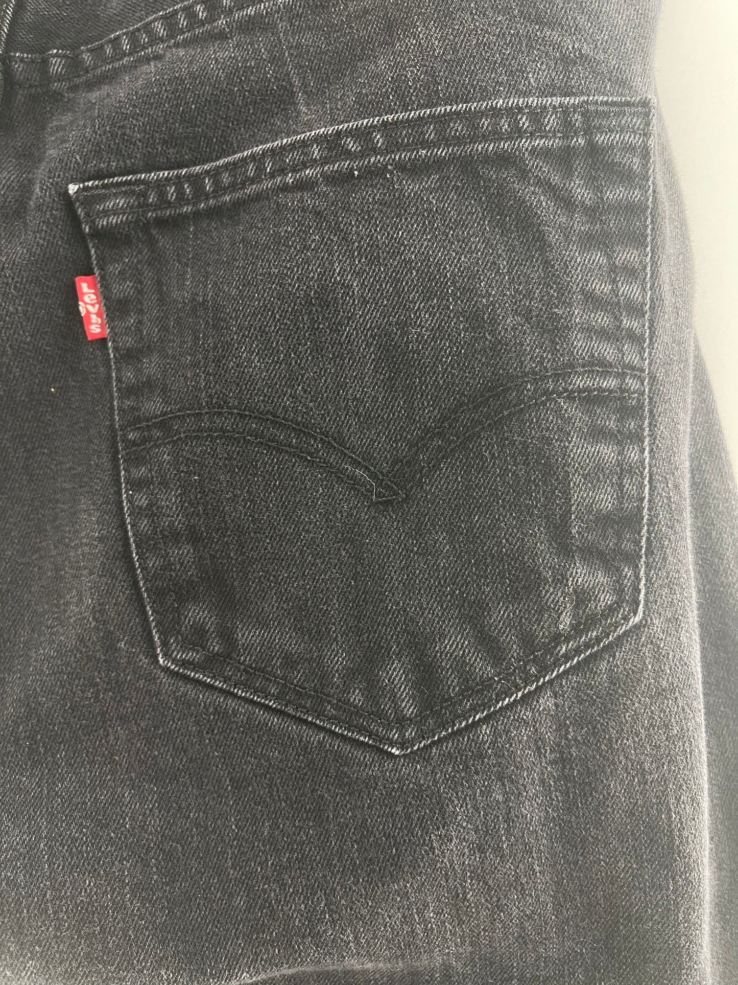 Vintage Levi Strauss Black Jeans (Size 32 x 30)