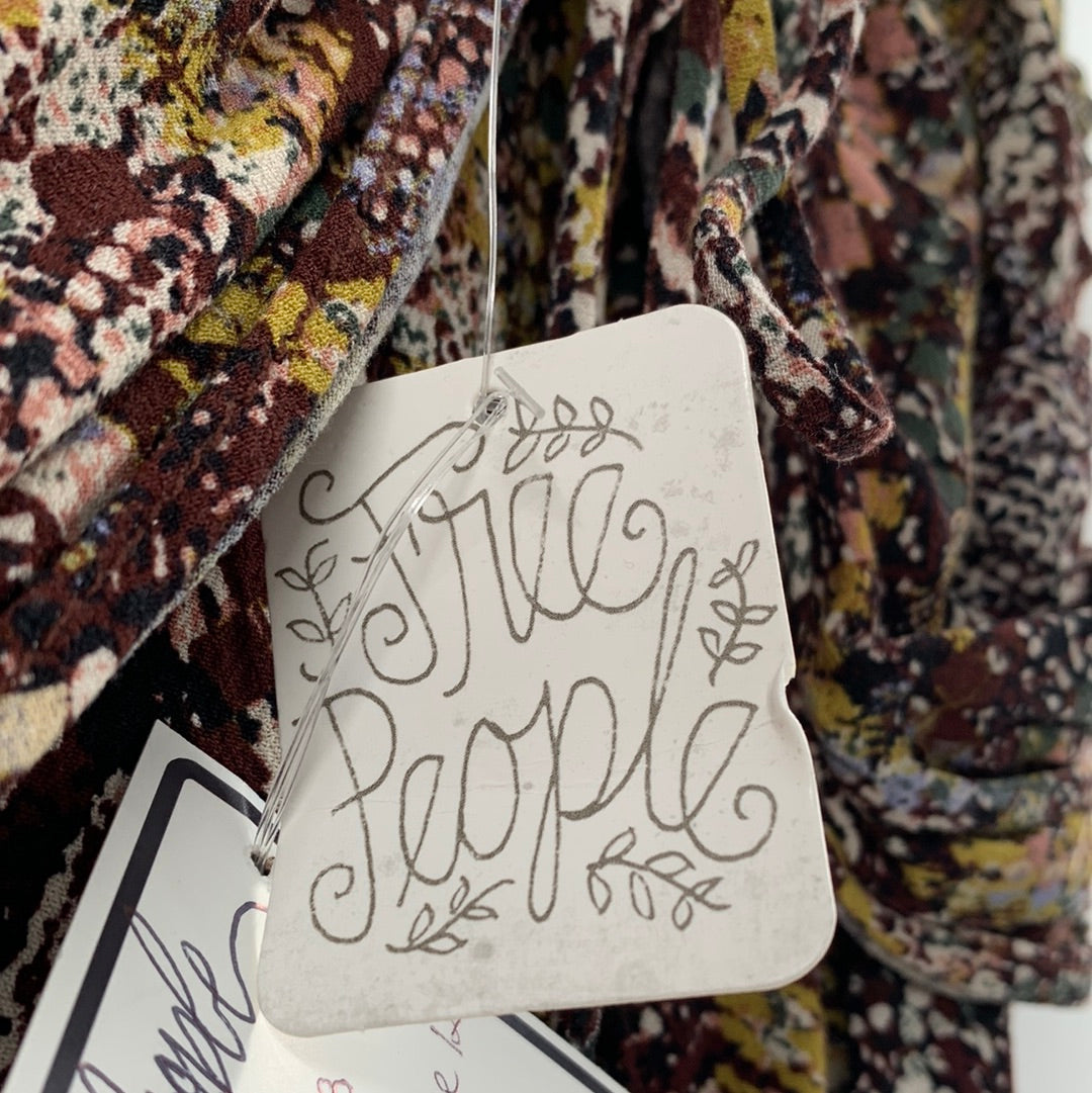 Free People Snake Print Mini Skirt(Size 6) - with tag -