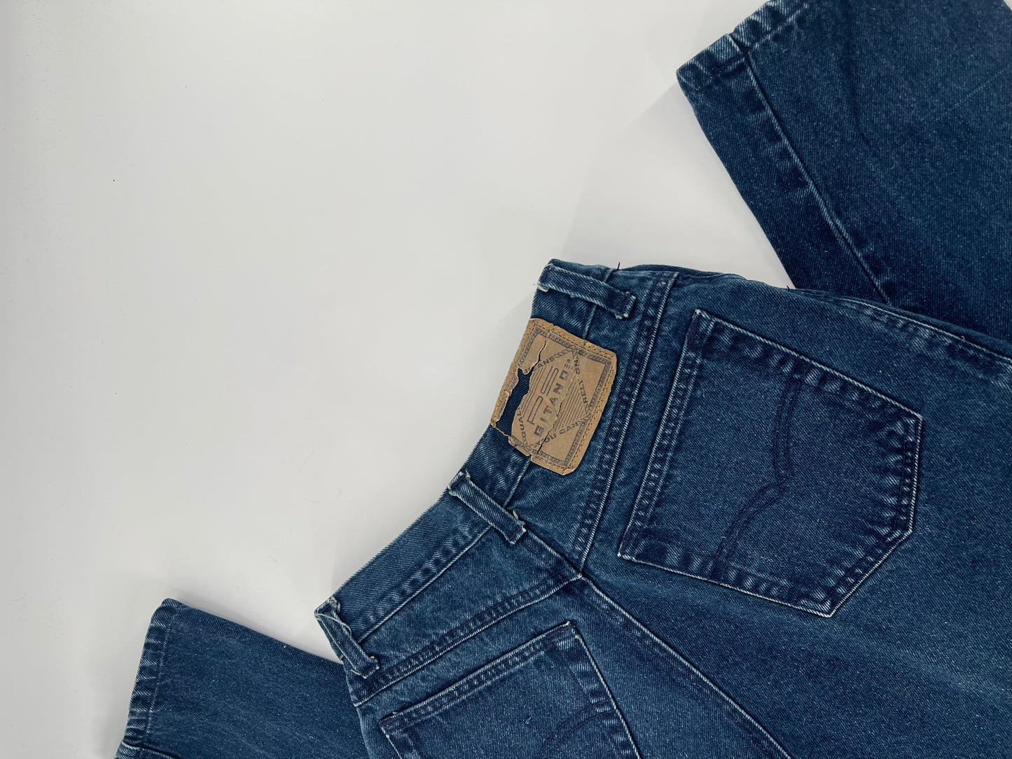 P S. Gitano 80’s Blue Jeans (Size 10)