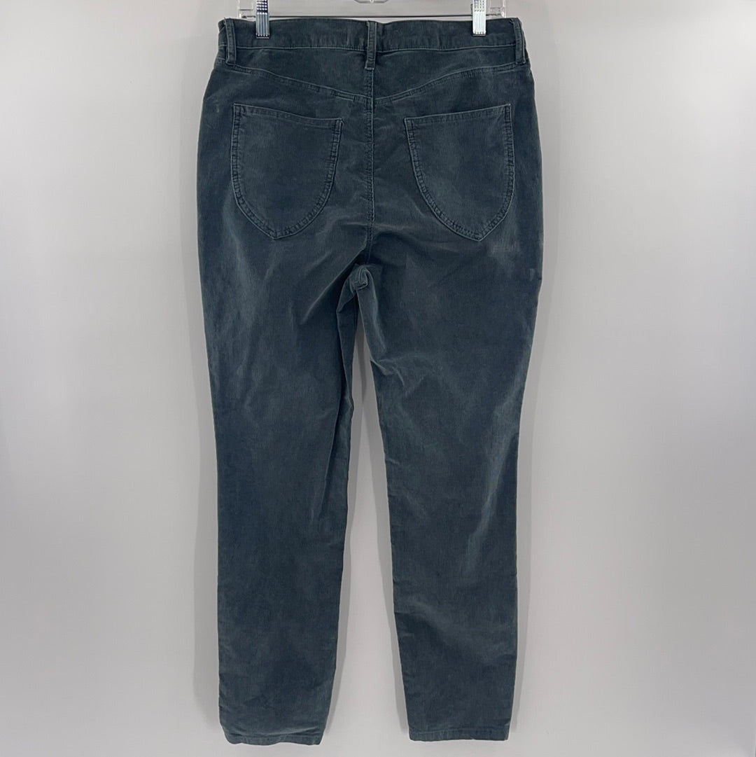 Free People Slate Blue Corduroys (Sz 31)