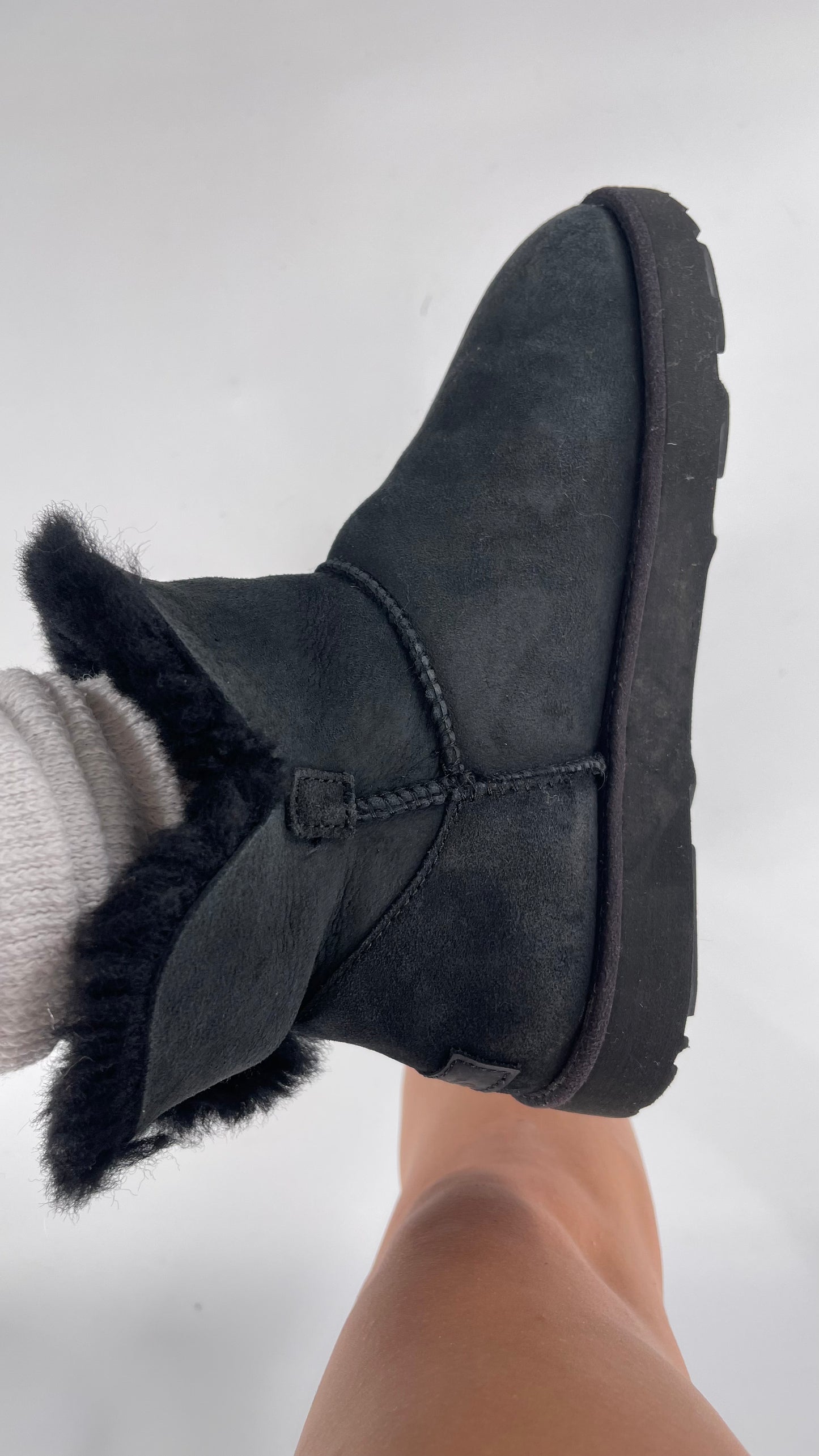 UGG Black Short Boot (8)