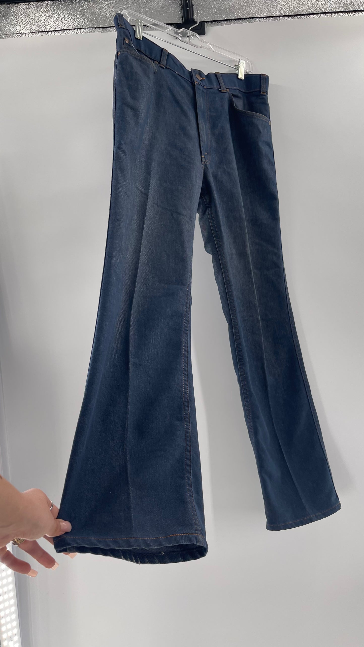 Vintage Levi’s 1970s Orange Tab High Waist (34x30)