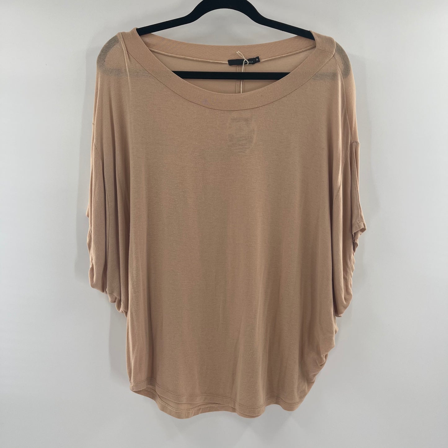 Morela Drop Shoulder Oversized Nude T (S)