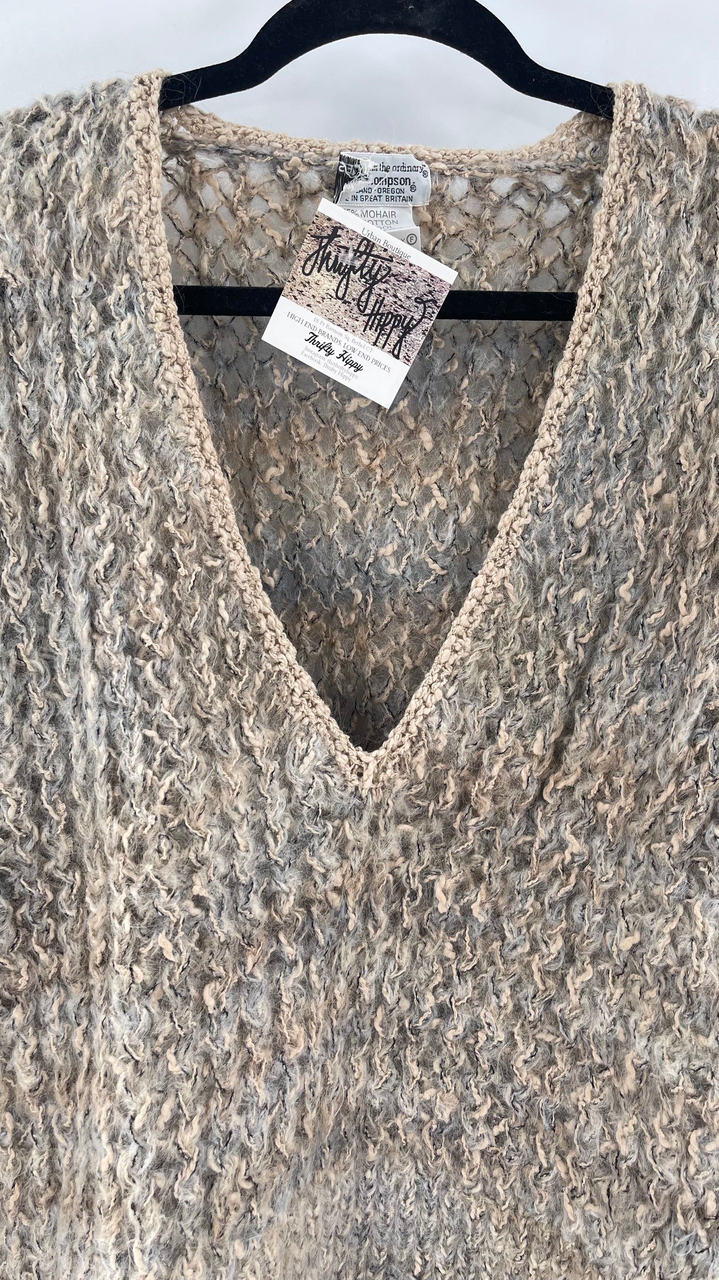 Urban Renewal 75% Mohair Netted Sweater (S/M)