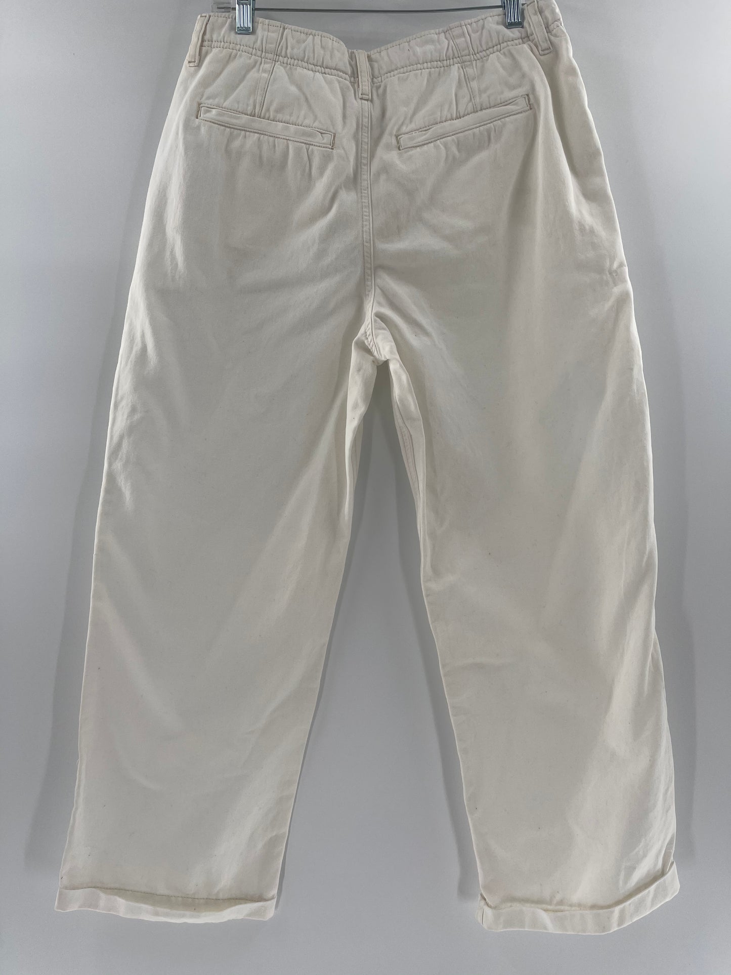 Free People White Jeans (Size 30)