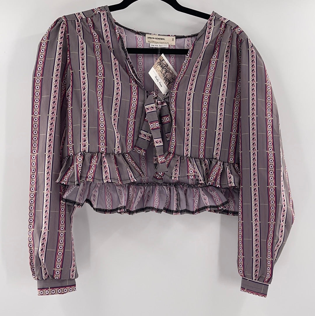 Urban Outfitters Ruffle Crop (S/M)
