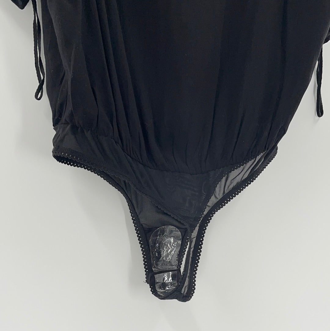 Intimately Free People Black Bodysuit (S)