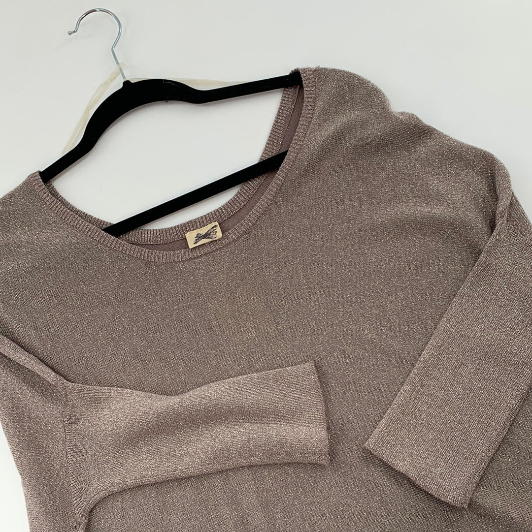 DayTrip Brown/Lilac Sparkle Knit (S)