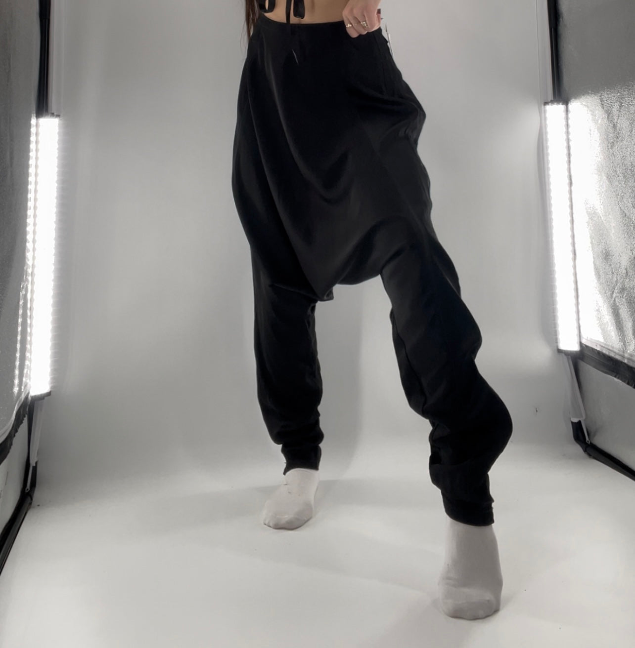 Costume National Silky Haram Pants Jet Blue (44)