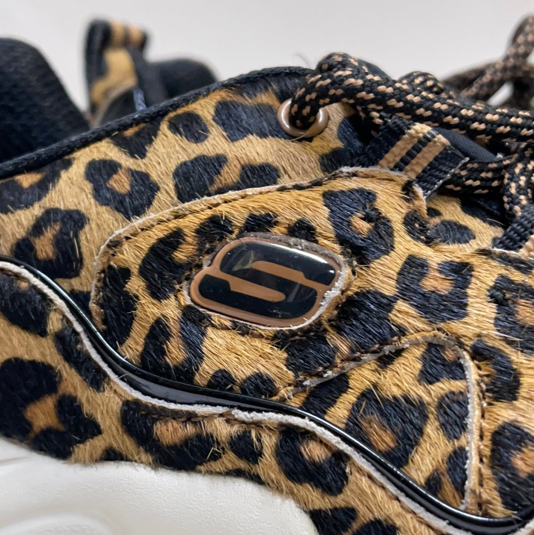 Sketchers X Urban Outfitters Leopard Print Collab Sneakers