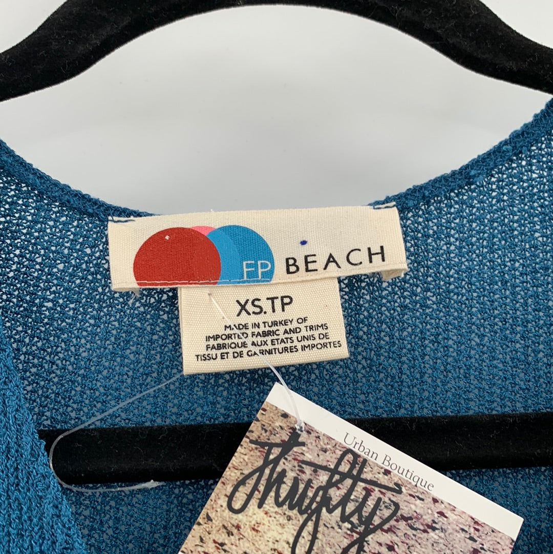 Free People Beach - Blue Maxi Dress (Size XS)
