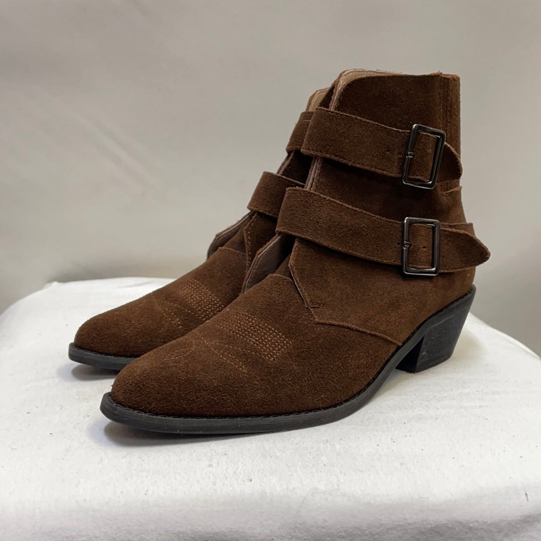 Anthropologie Brown Boots