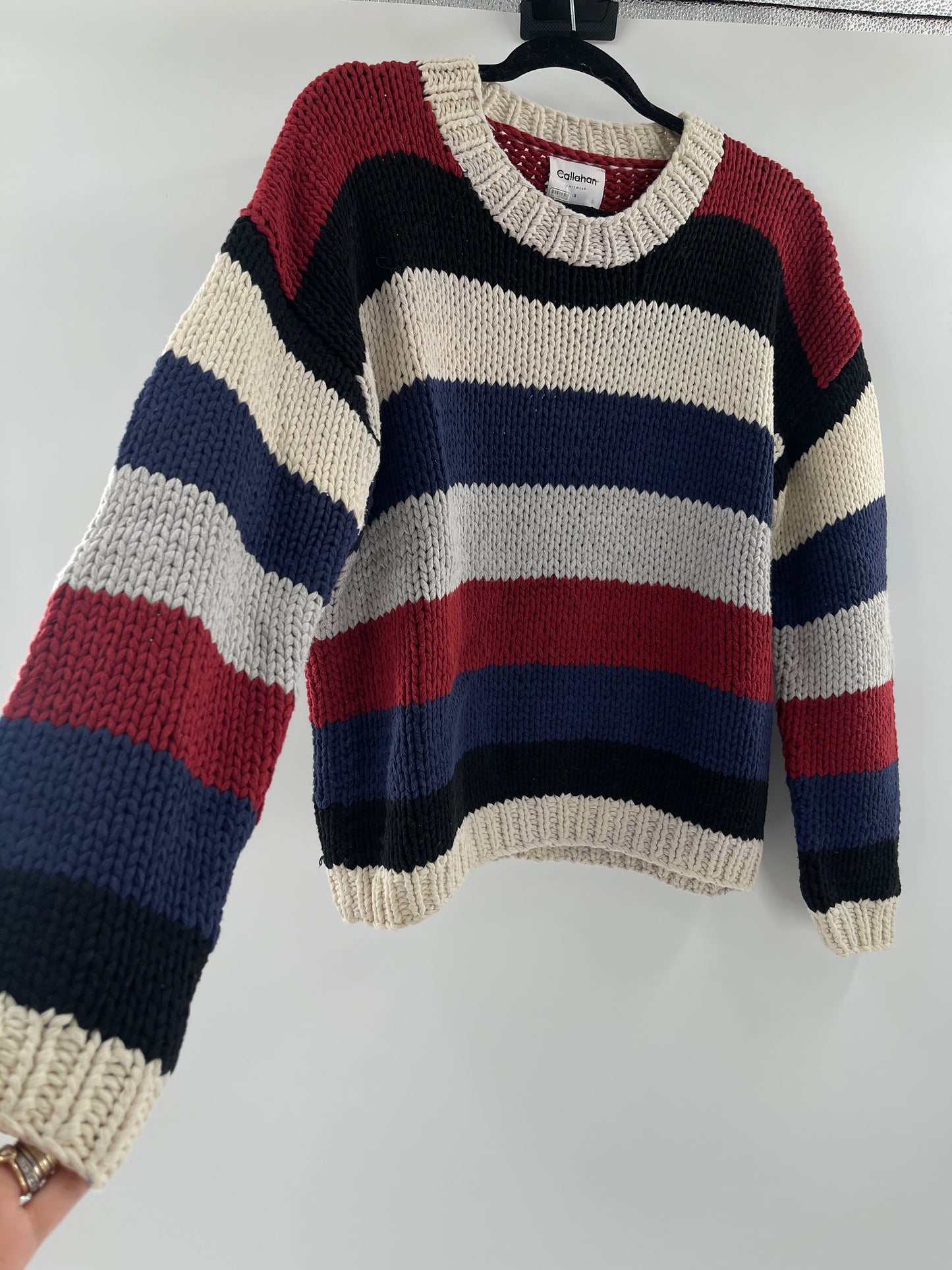 CALLAHAN knitwear Striped Sweater (S)