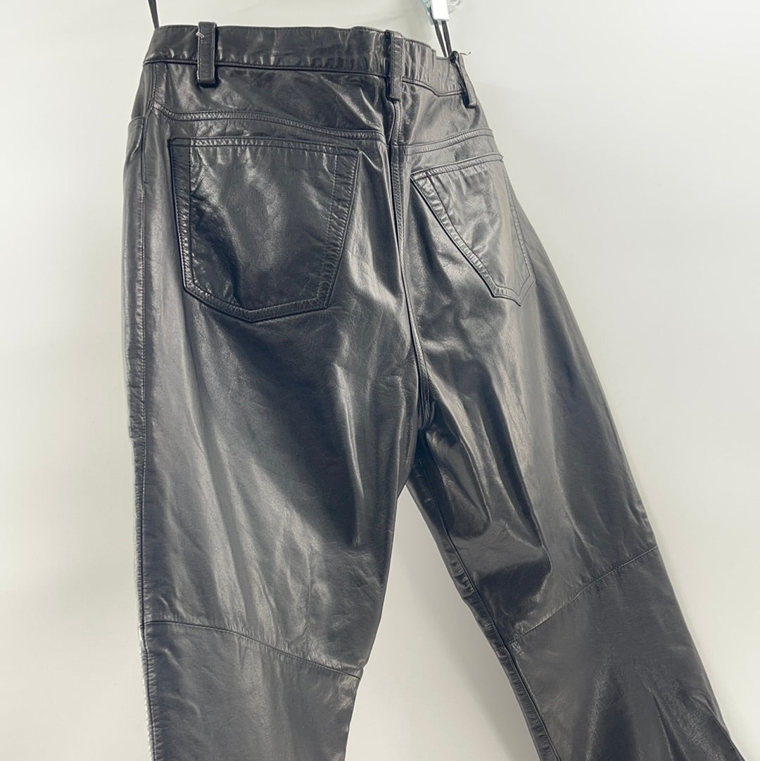 Vintage Anne Taylor Leather Pants (Sz 6)