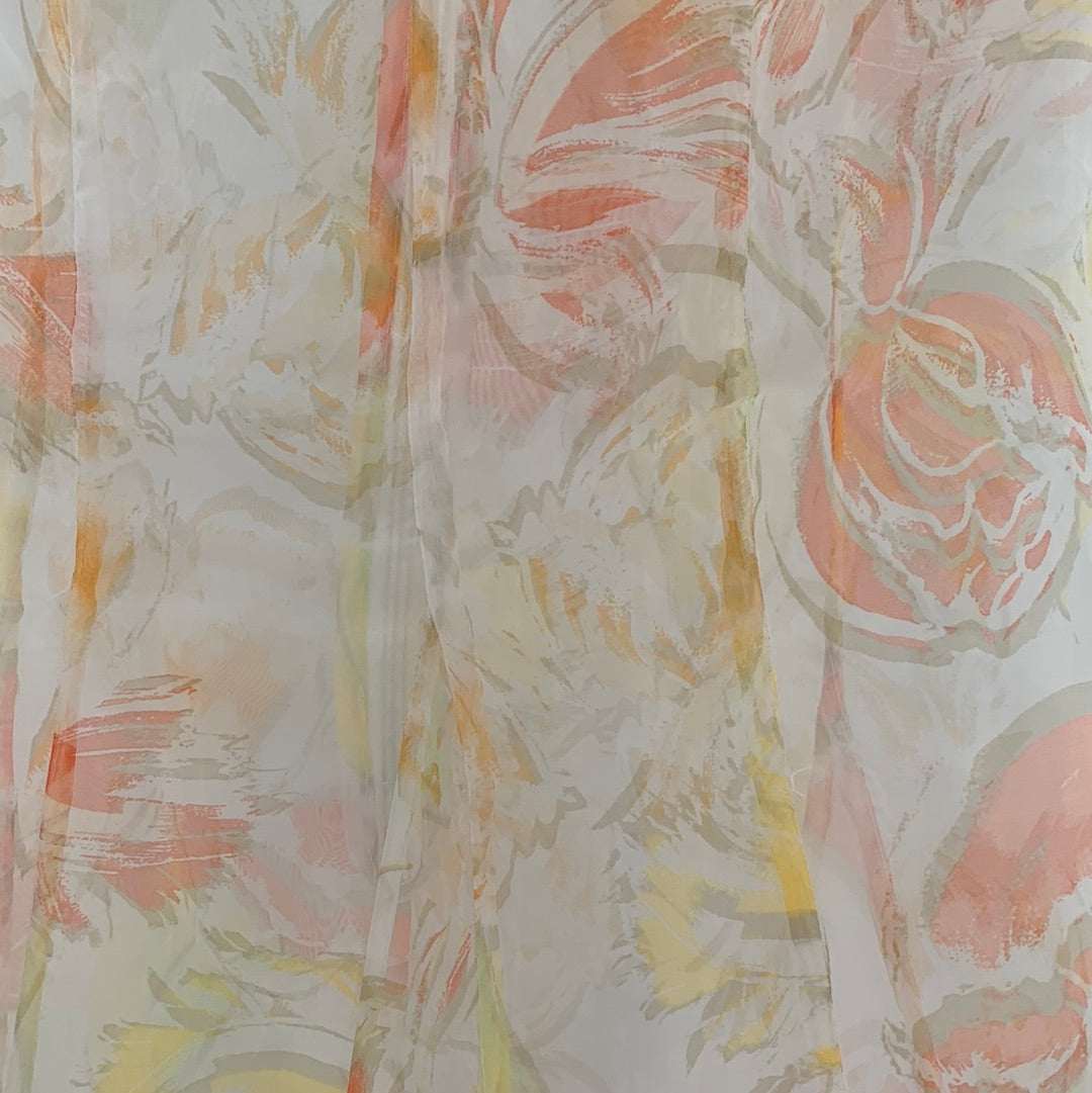 Urban Outfitters Voile Patterned Midi (S)