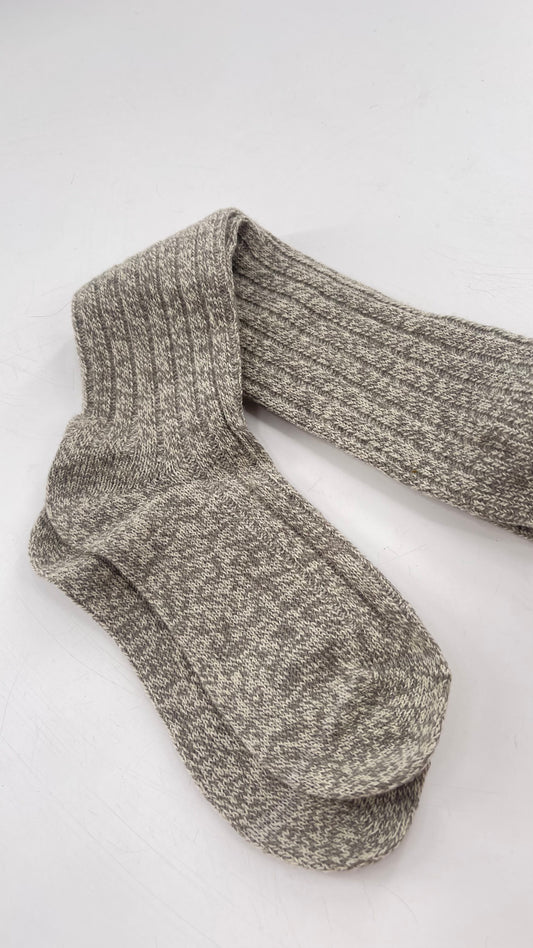 Free People Over the Knee Grey Knit Socks