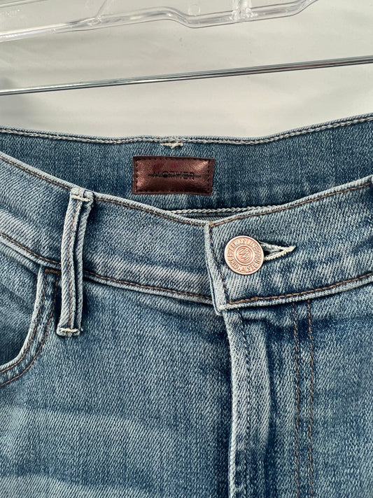 Mother Anthropologie Light Wash Jeans (Size 31)