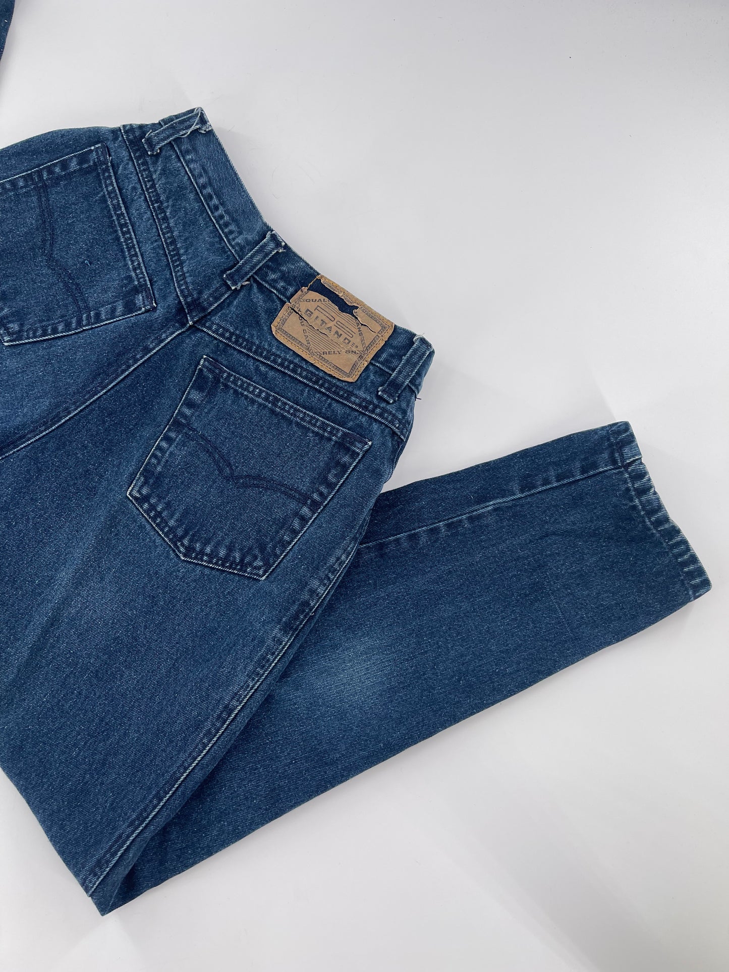 P S. Gitano 80’s Blue Jeans (Size 10)