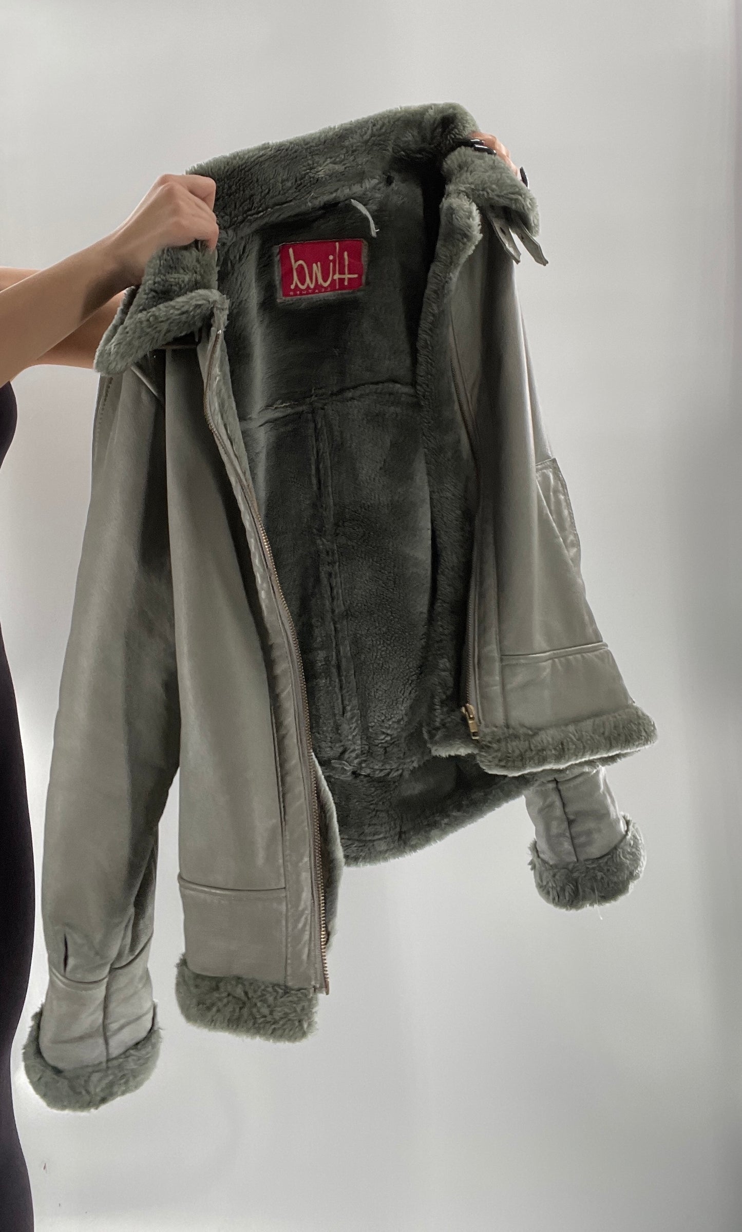 Rare Vintage Hind Leather Jacket (Medium)
