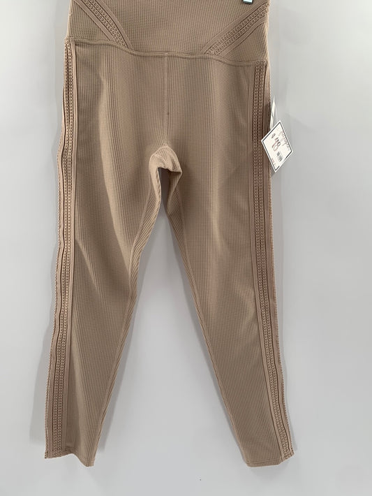 Free People Cream Leggings