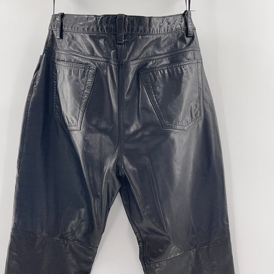 Vintage Anne Taylor Leather Pants (Sz 6)