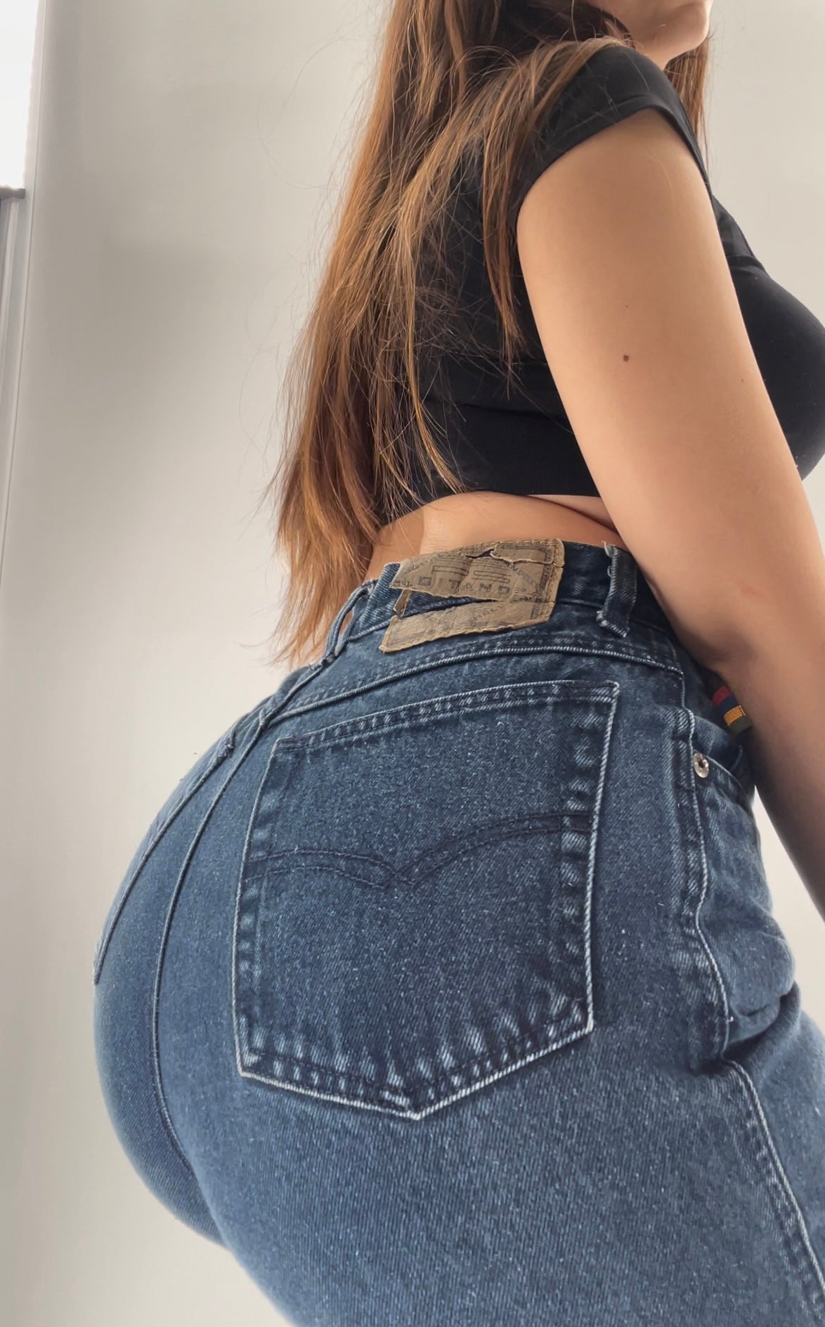 P S. Gitano 80’s Blue Jeans (Size 10)
