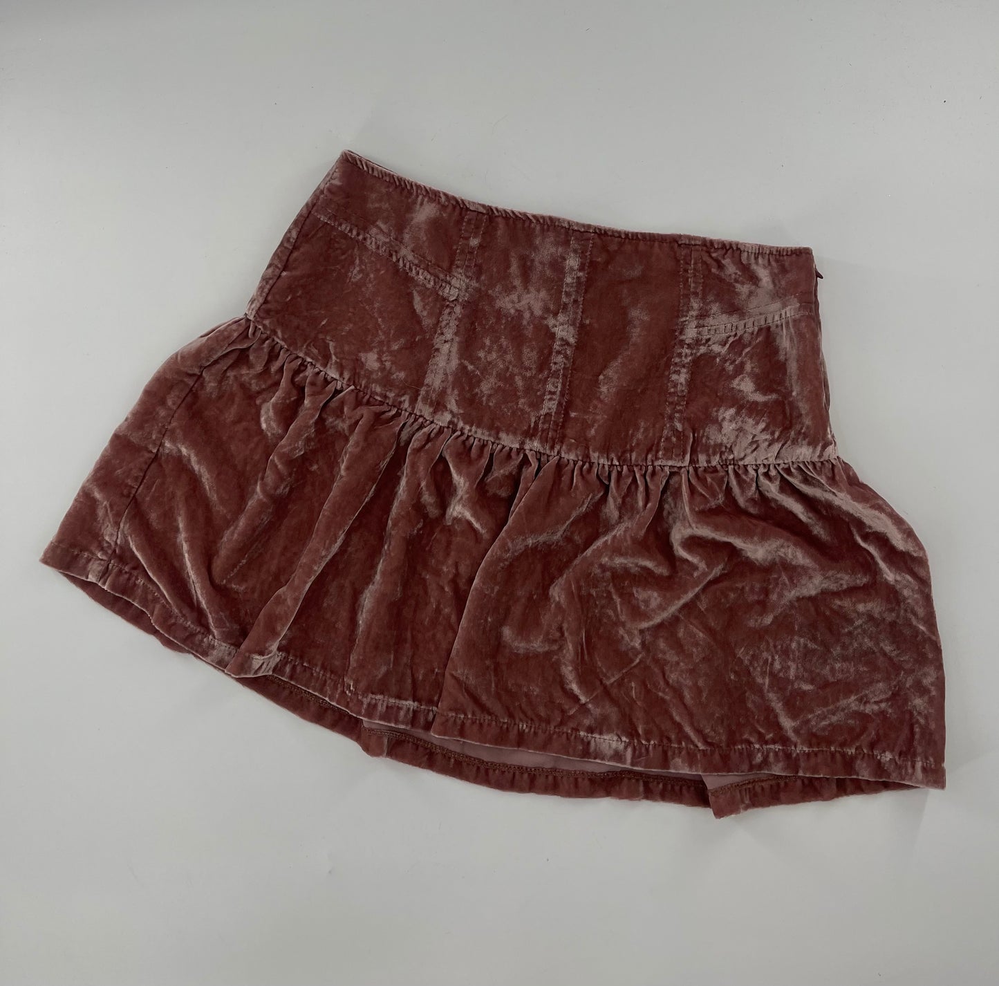 Free People Pink Velvet Mini (0) but