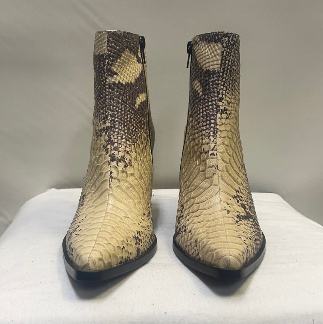 Jeffrey Campbell Snake Skin patterned Boots