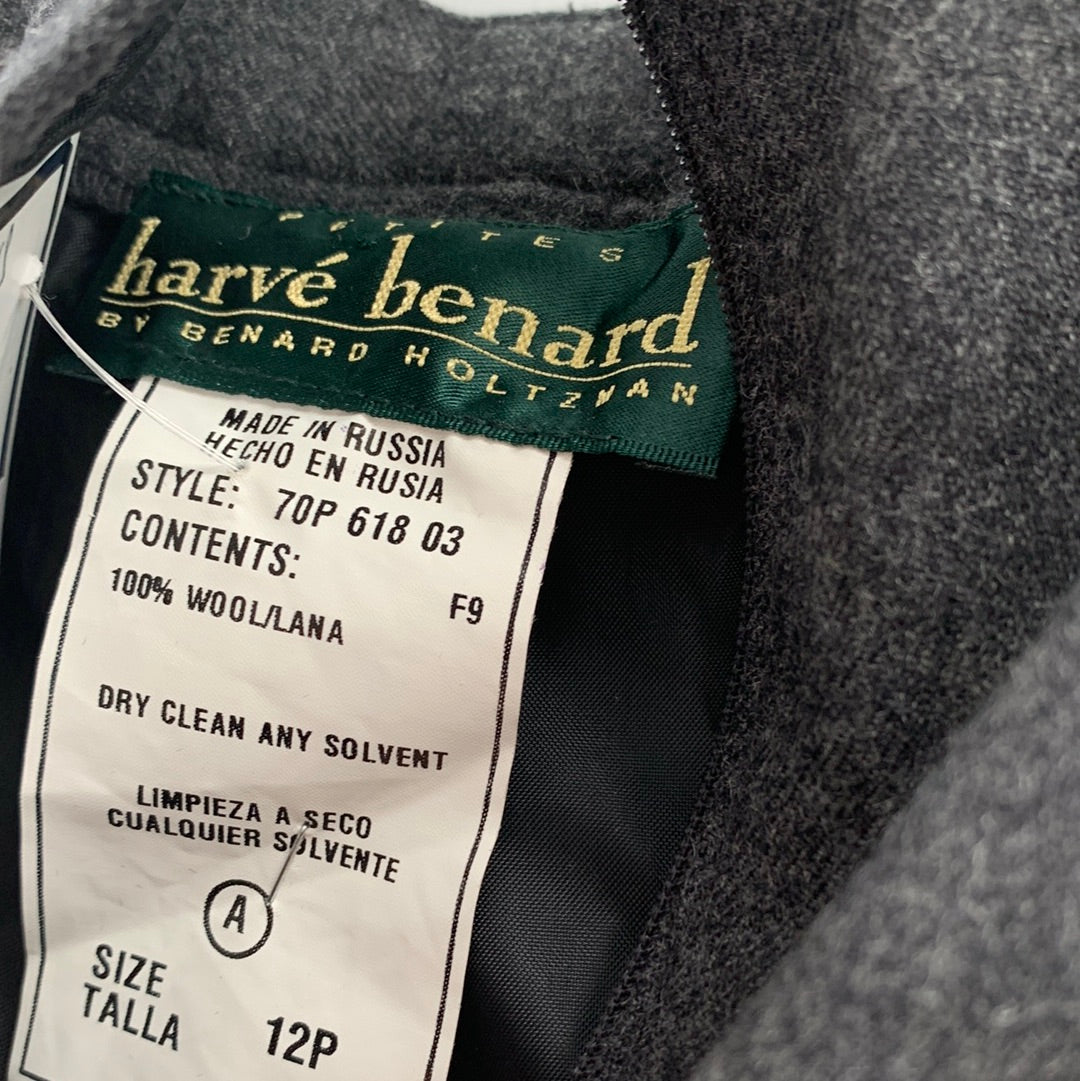 Harvé Benard Vintage Wool Trousers (Size 12 P)
