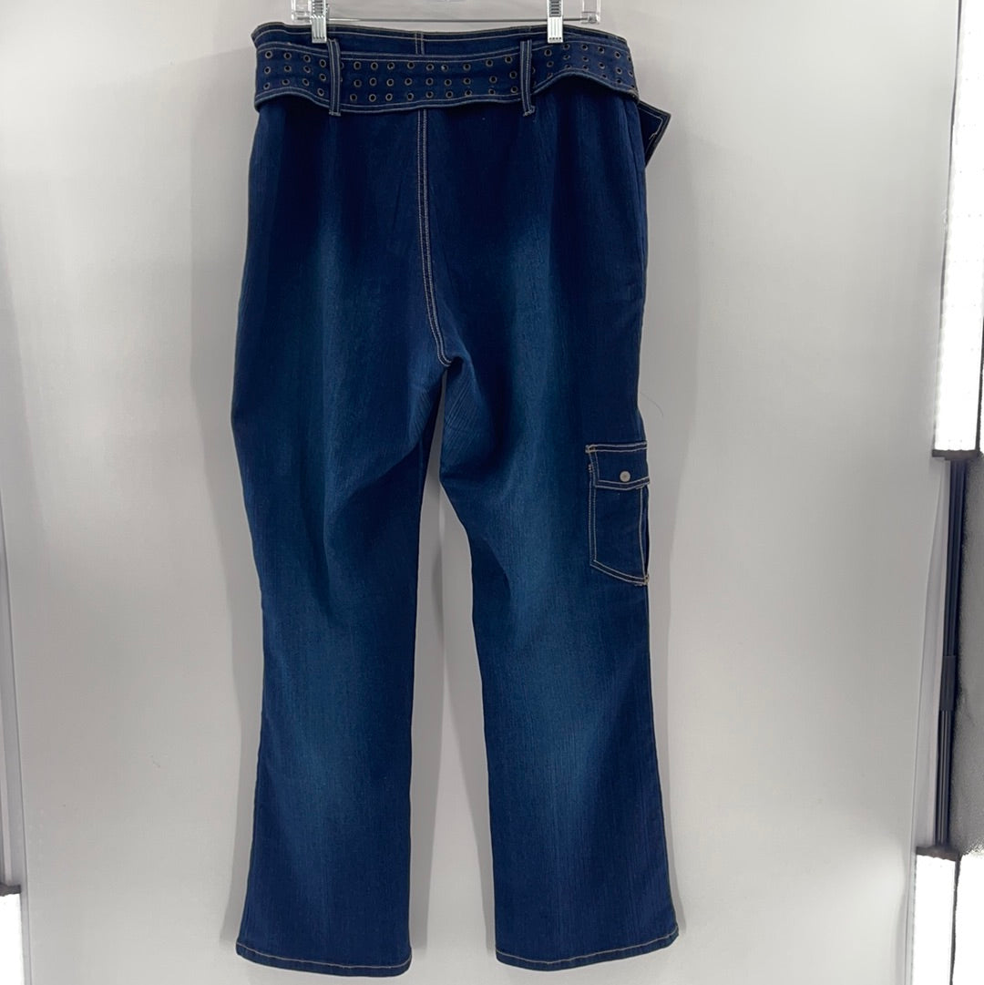 Vintage Lazer Jeans (Size 20)