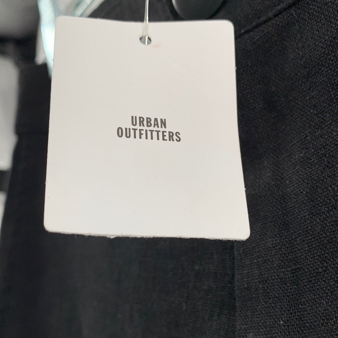Urban Outfitters Renewal Black Linen Shorts (Size S)
