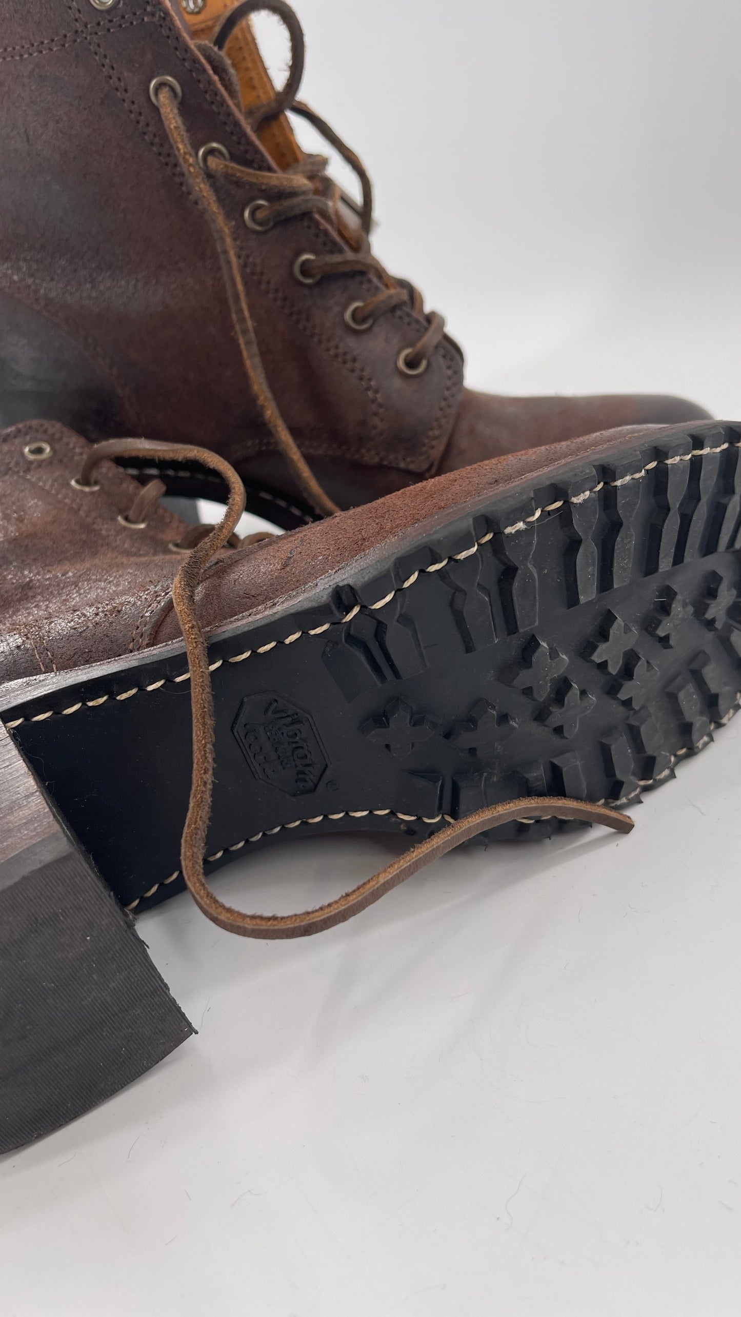 Frye Sabrina 6G Lace Up in Dark Brown (9)