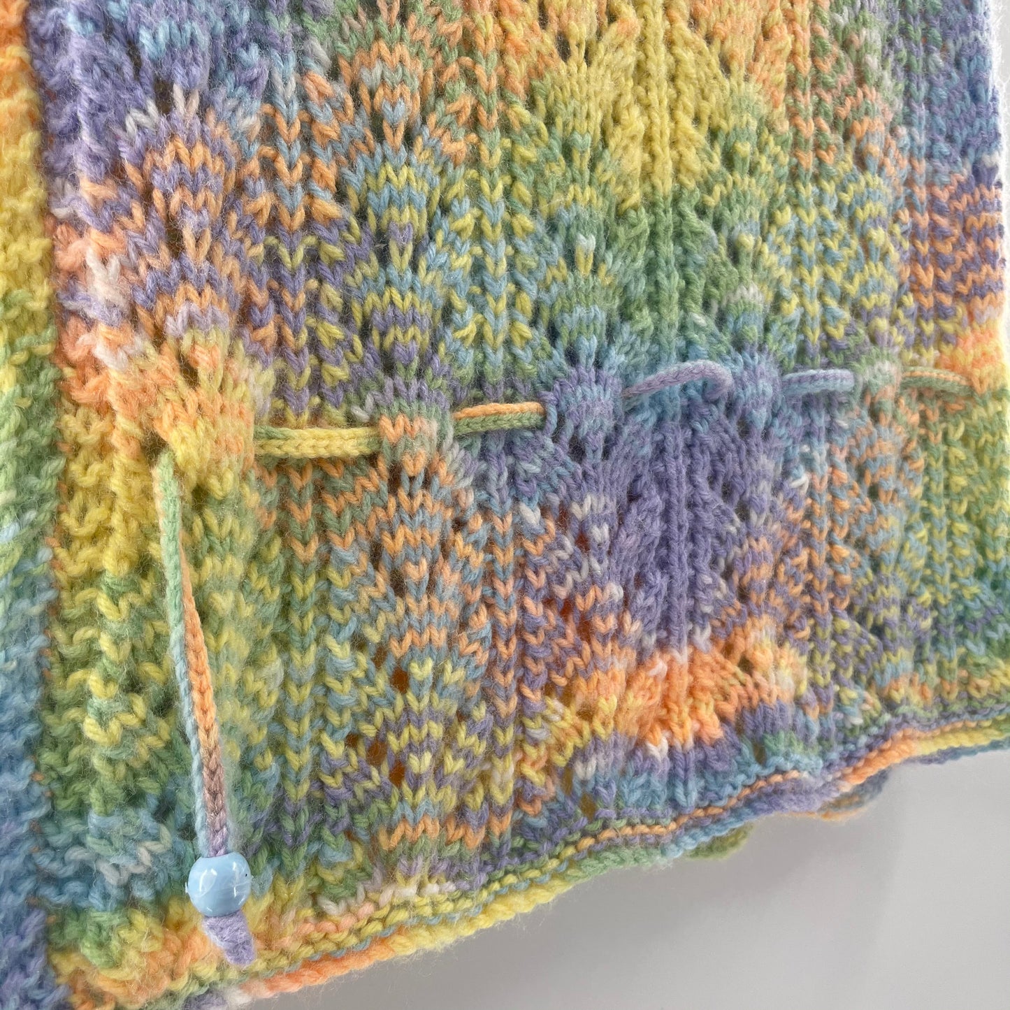 Vintage Pastel Knit Tank (S/M)