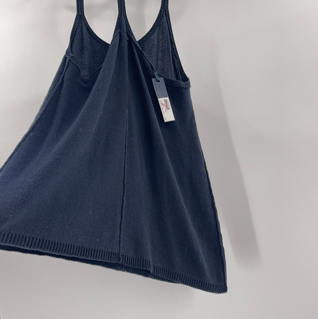 Martin + OSA Navy Knit Tank (L)