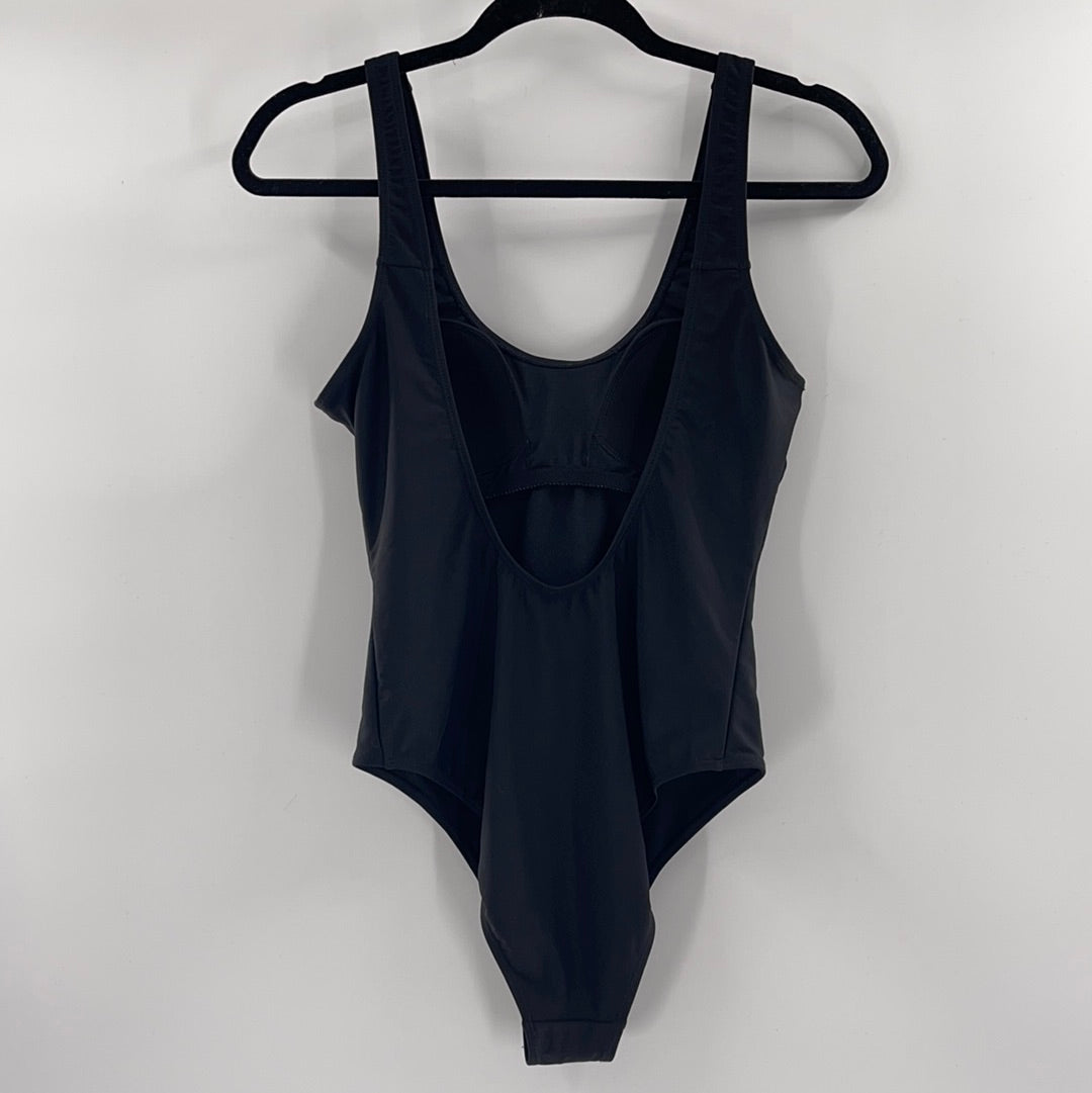 Pacsun Black Jaguar Bodysuit (M)