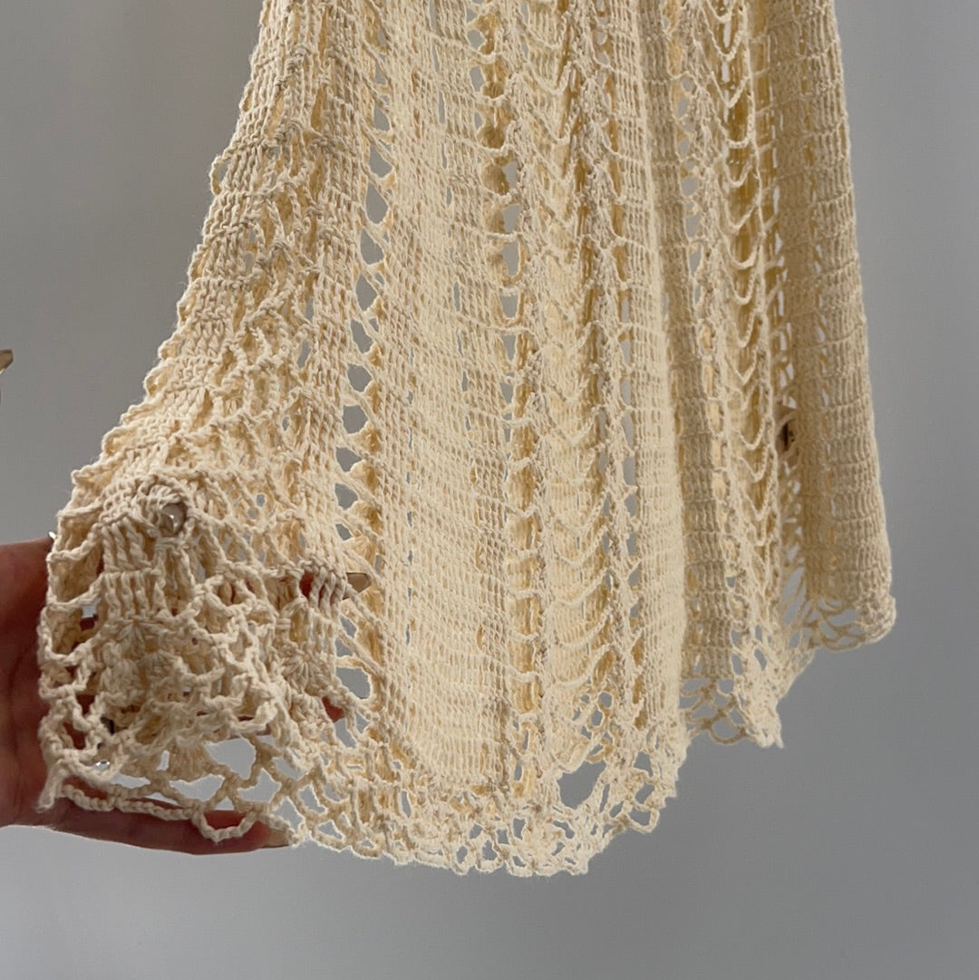 Free People Crochet Midi Dress (XS)