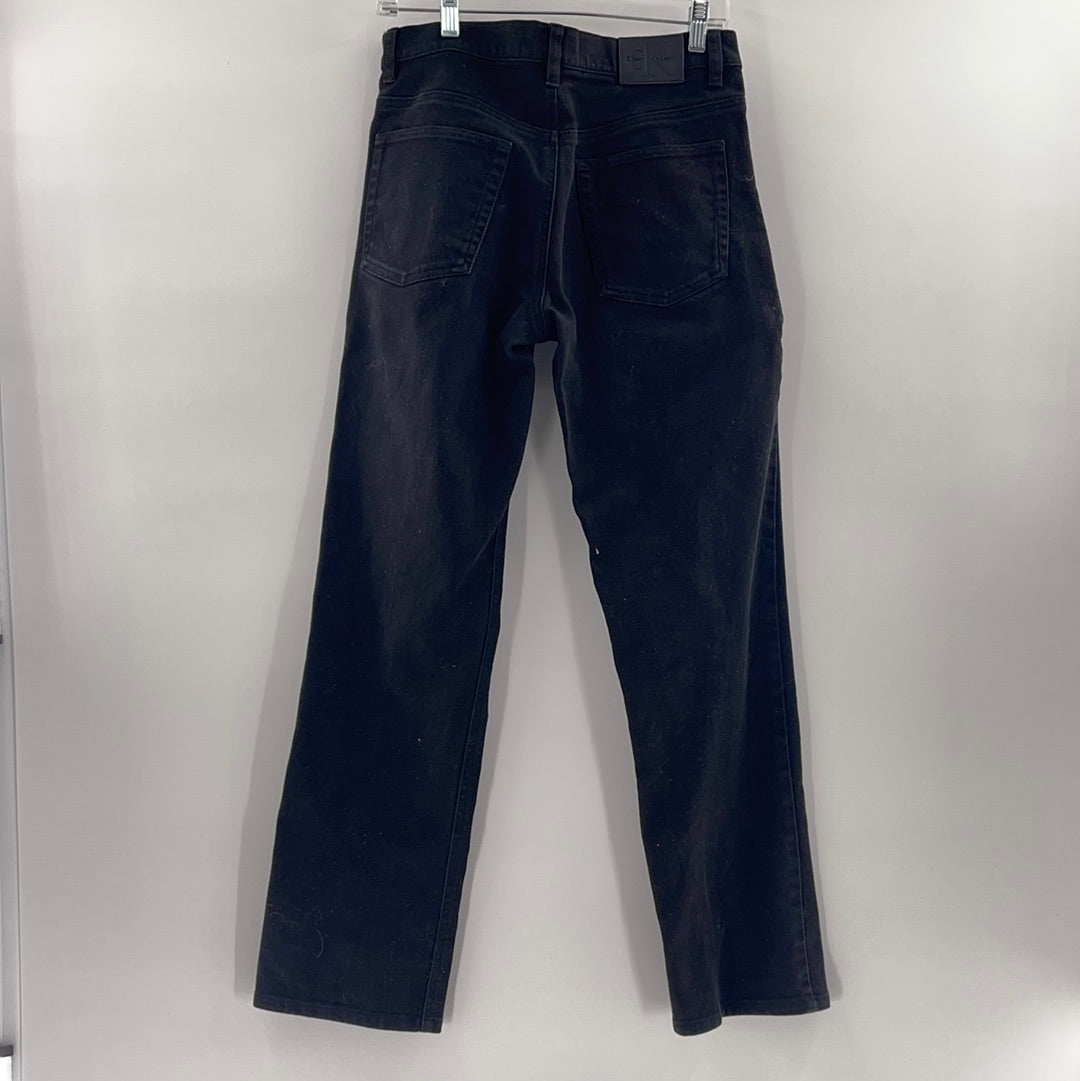 Vintage Calvin Klein Black High Rise (Sz 7)