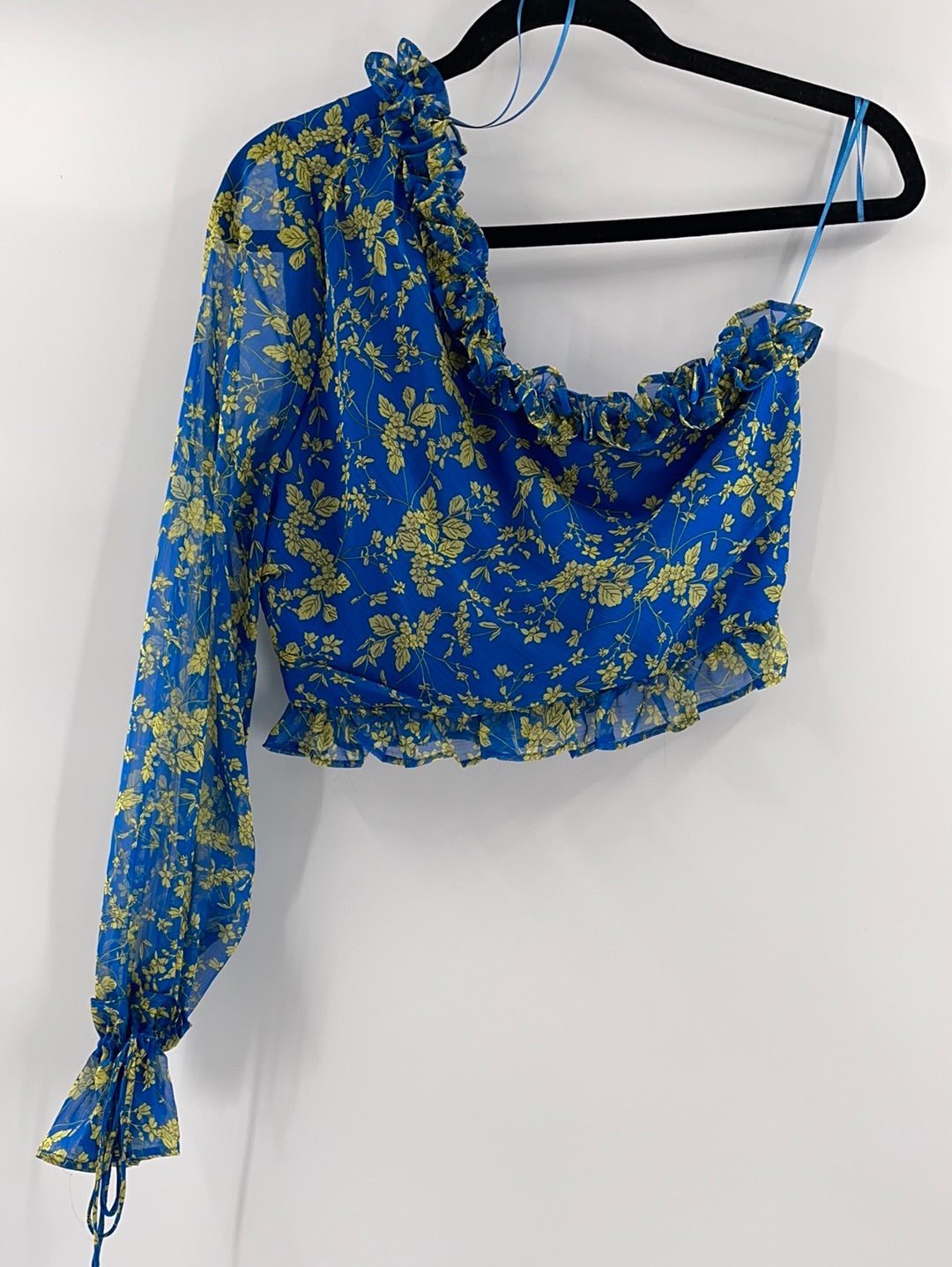The East Order Royal Blue Asymmetric Top (M)