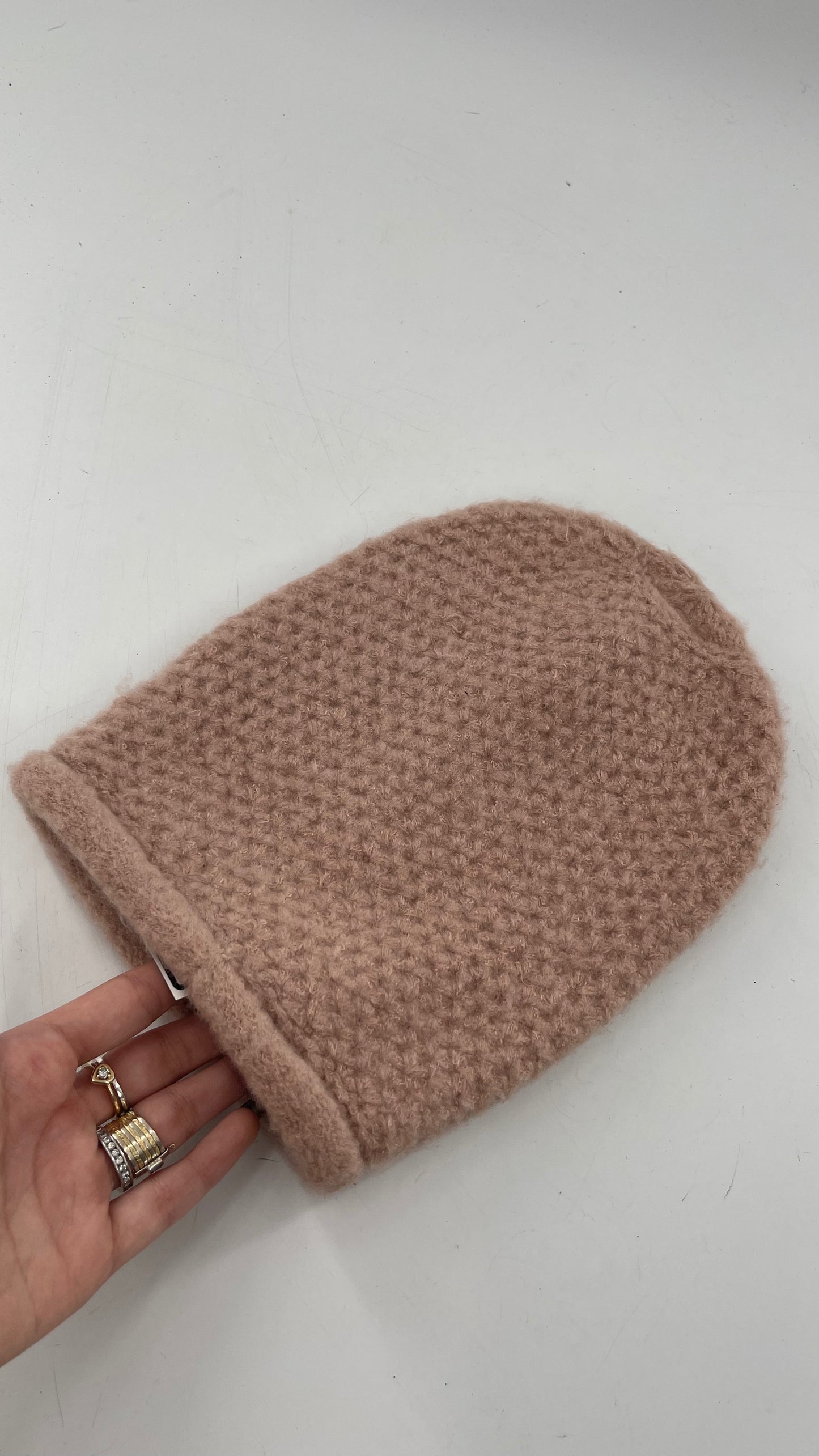 Free People Blush Knit Beanie