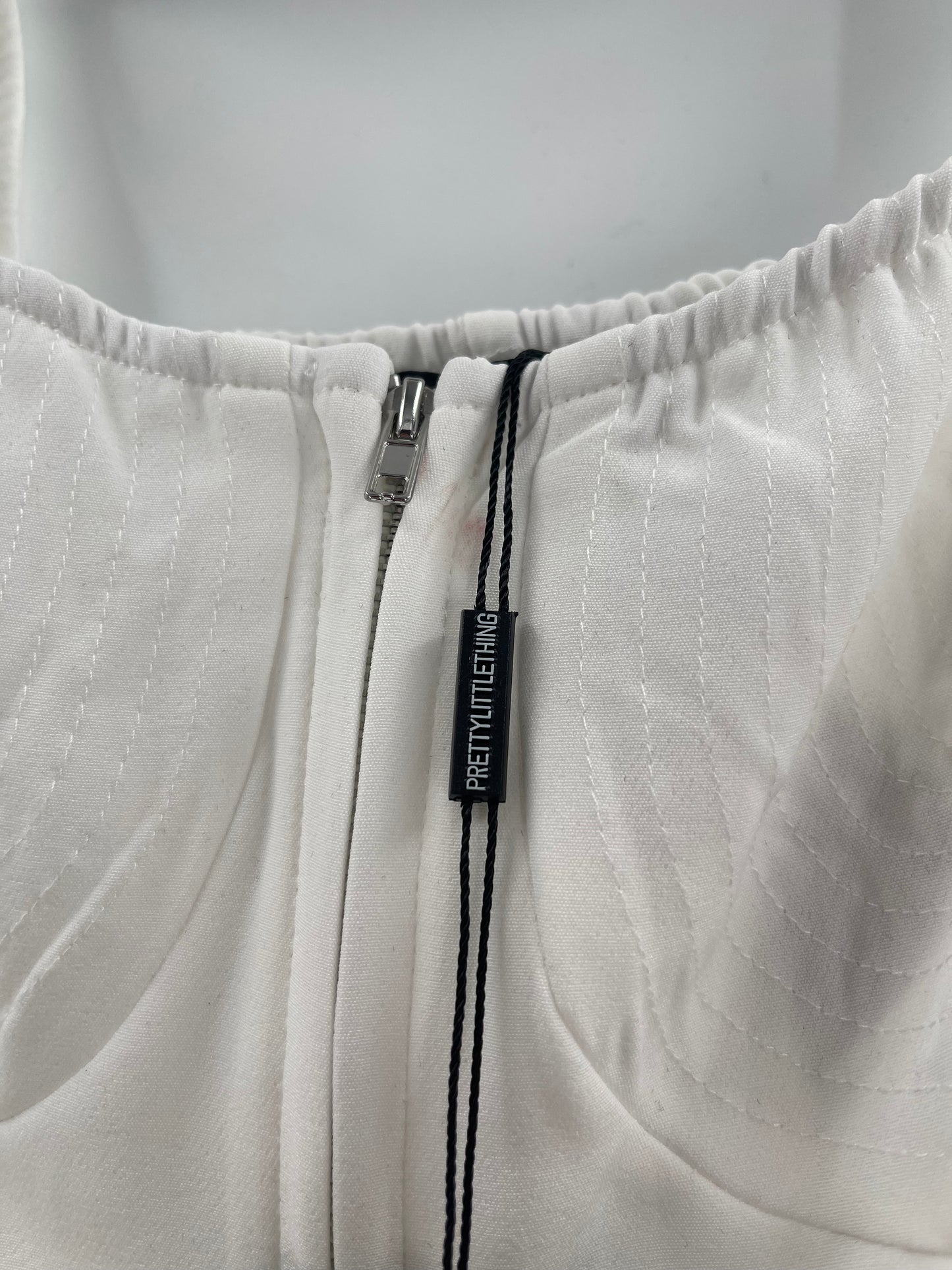 Pretty Little Thing White Bustier (8)
