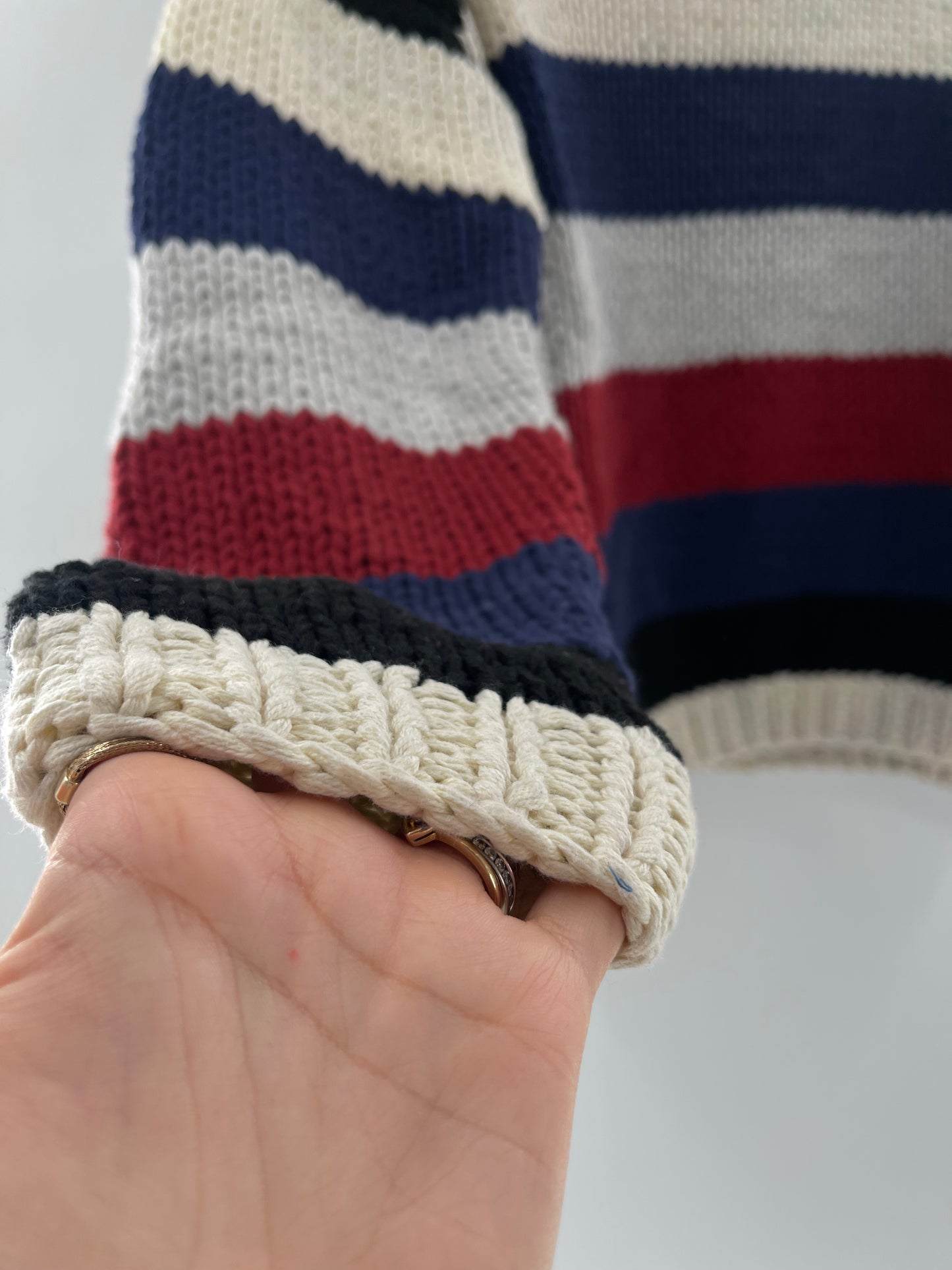 CALLAHAN knitwear Striped Sweater (S)