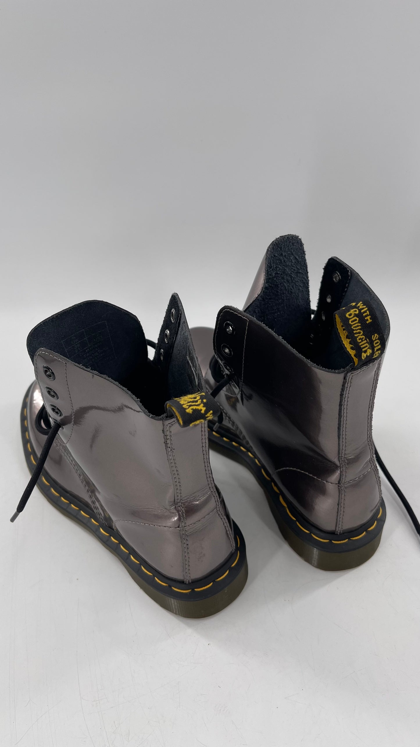 Doctor Martens Pewter Boots (7)