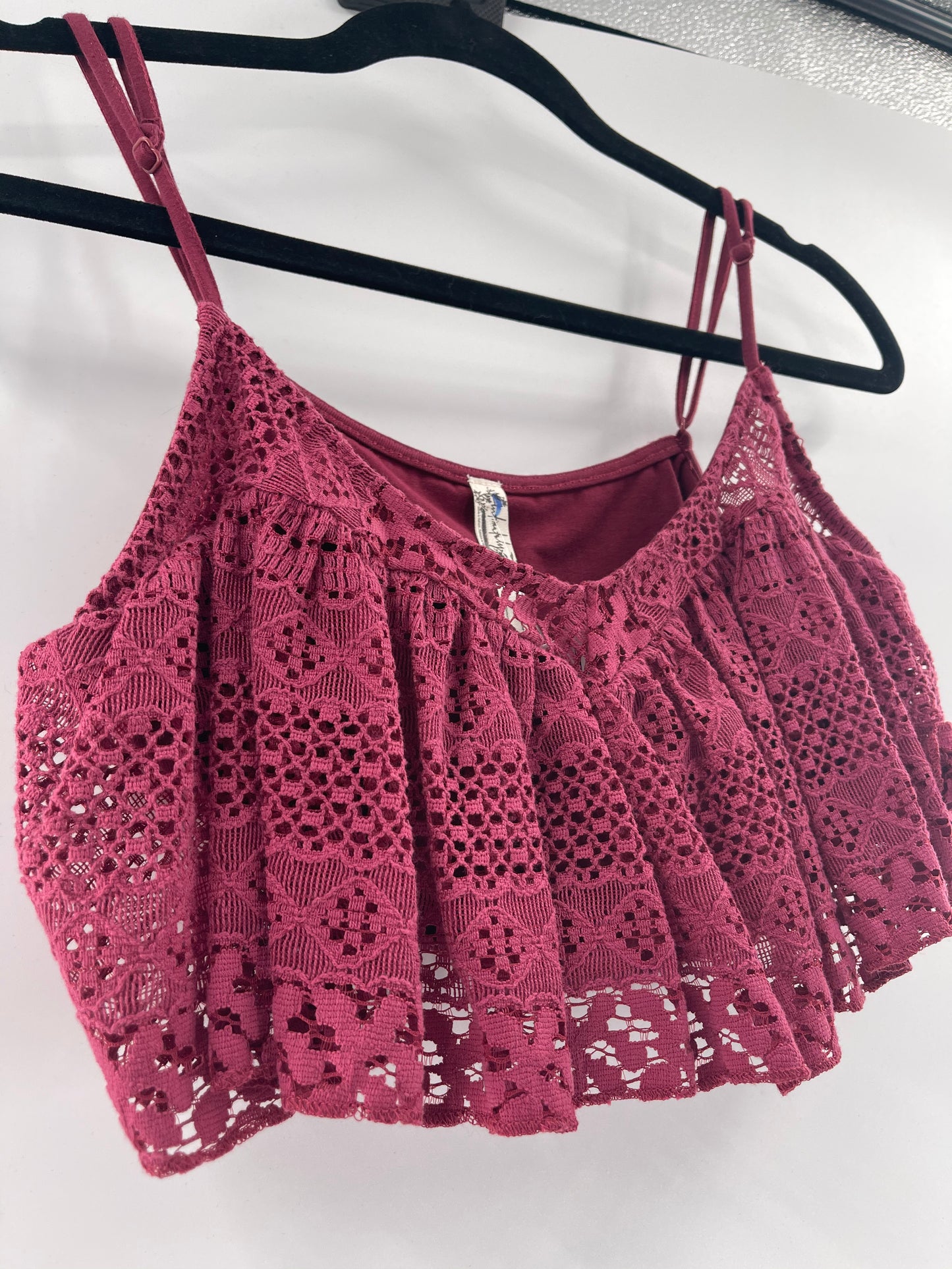 Intimately Free People Ruffle Lace Bralette (S)