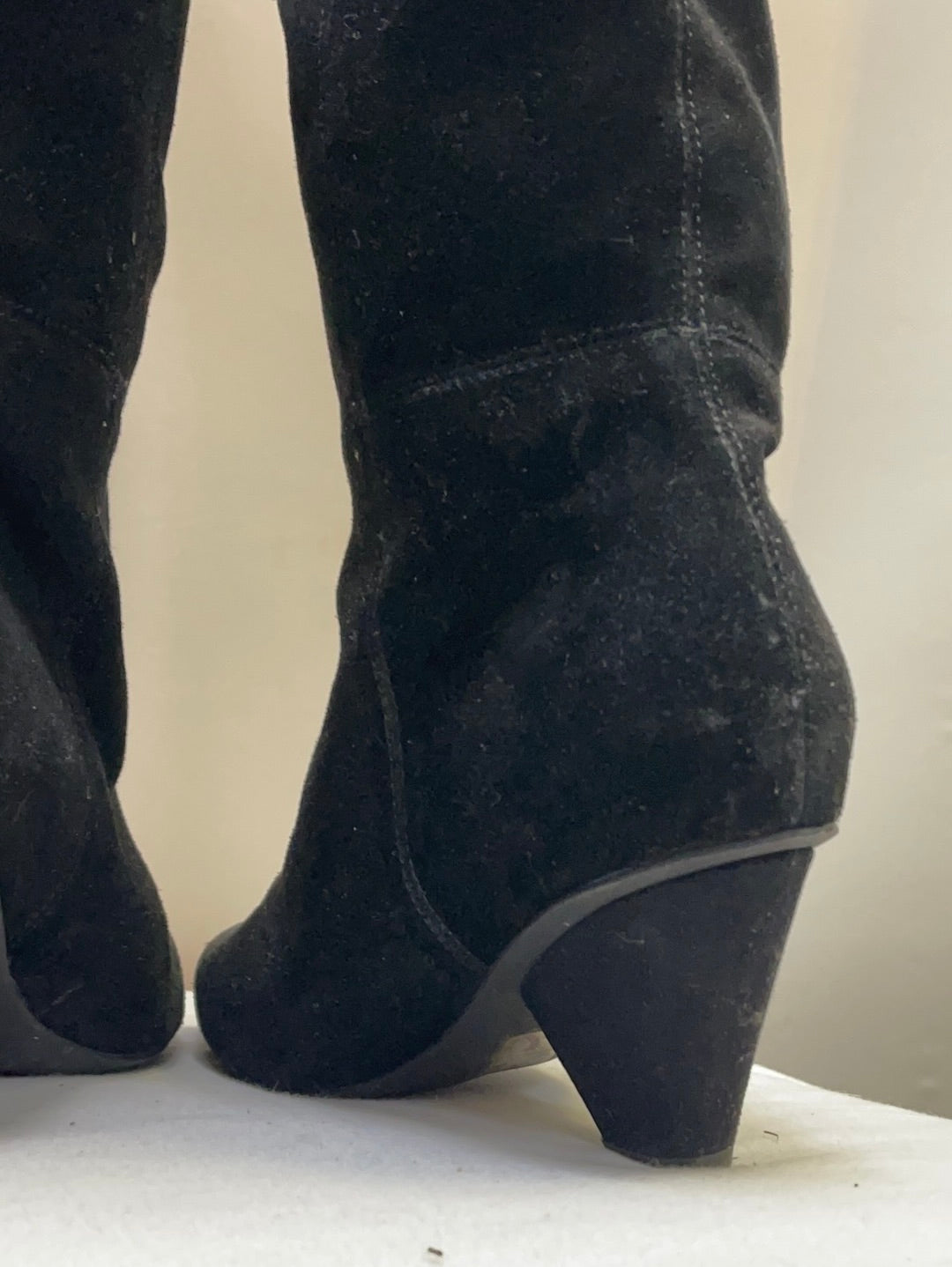 Jeffrey Campbell Black Suede Boots