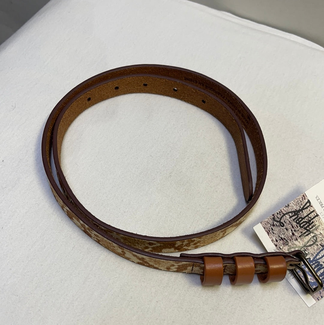 Anthropologie Genuine leather/Hyde belt