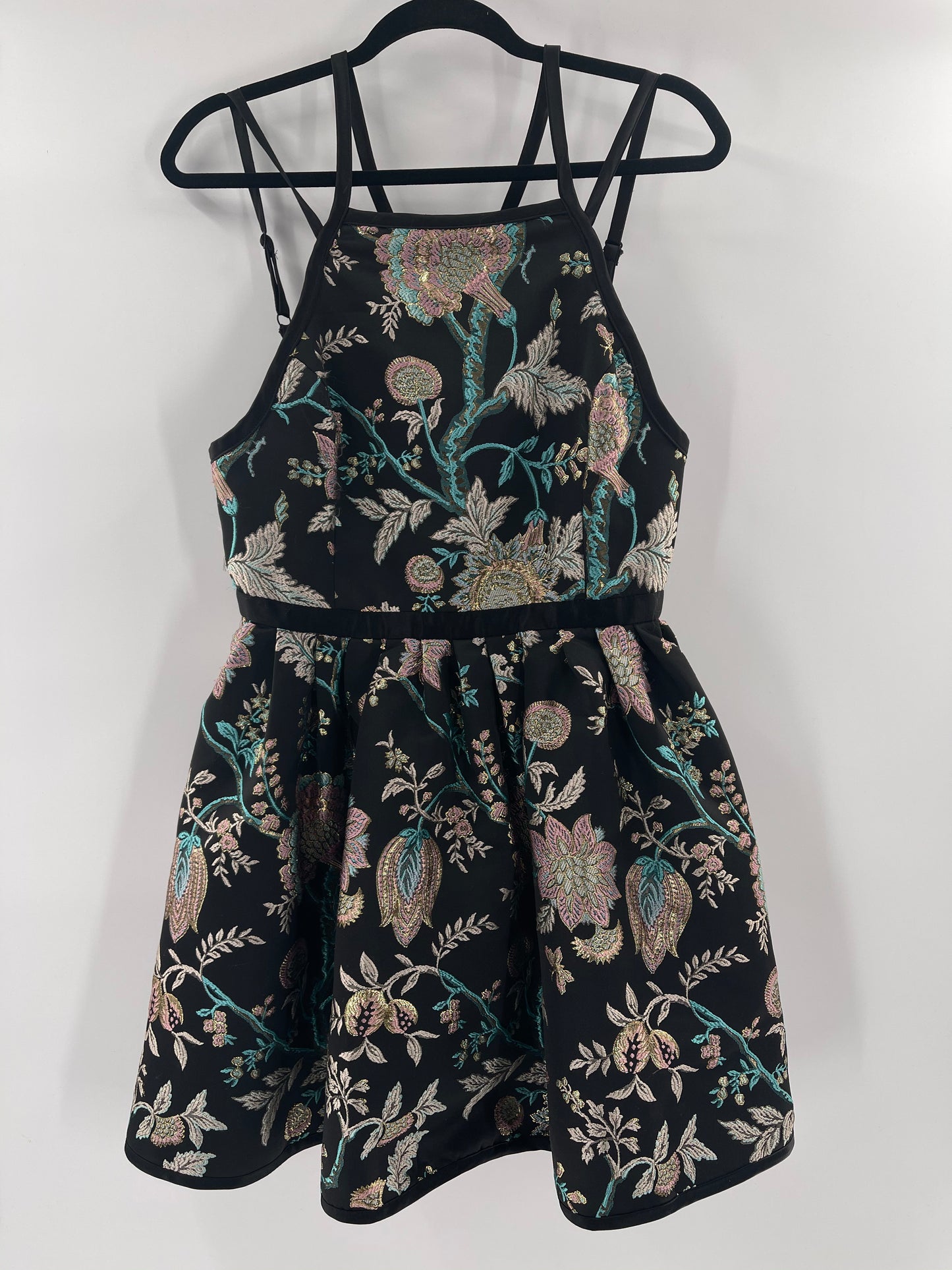 Kimchi Blue Brocade Jaquard Dress (10)